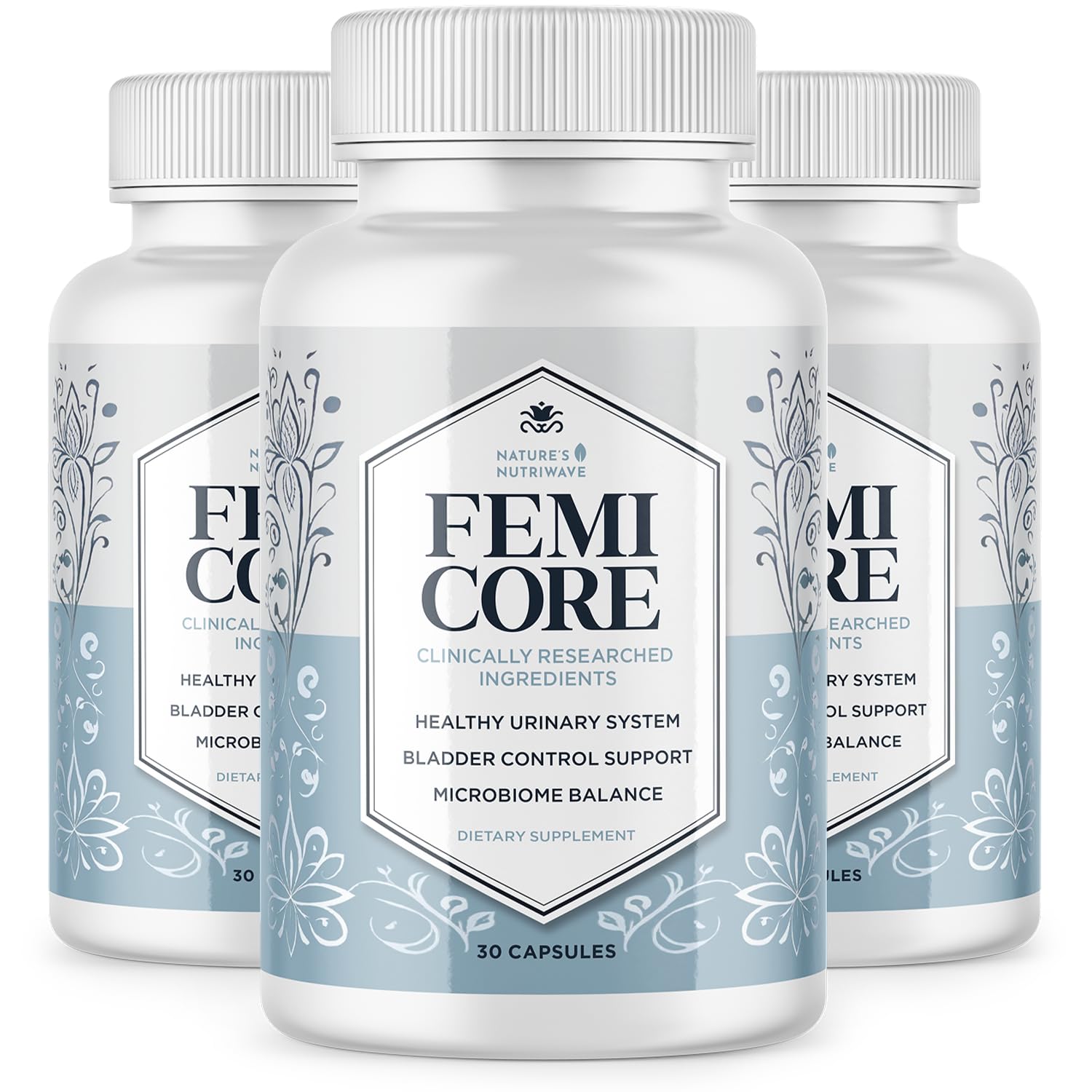 FemiCore – Botanical & Probiotic Capsules – 30 Ct, 1 Month Supply | Botanical & probiotic capsules, clean formula | Non-GMO, Stimulant-Free, GMP-Certified, Made in USA | Daily capsule