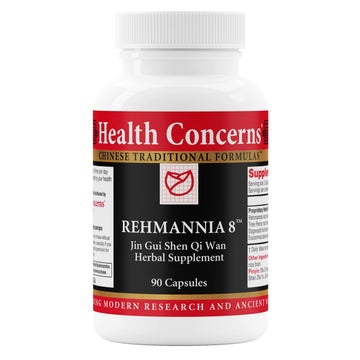 Health Concerns Rehmannia 8 - Kidney Cleanse Detox & Repair Supplement - Back Discomfort & Urinary Tract Health for Women & Men - Traditional Chinese Herbal Formula for Backaches - 90 Capsules Health ConcernsBuy Supplements Australia