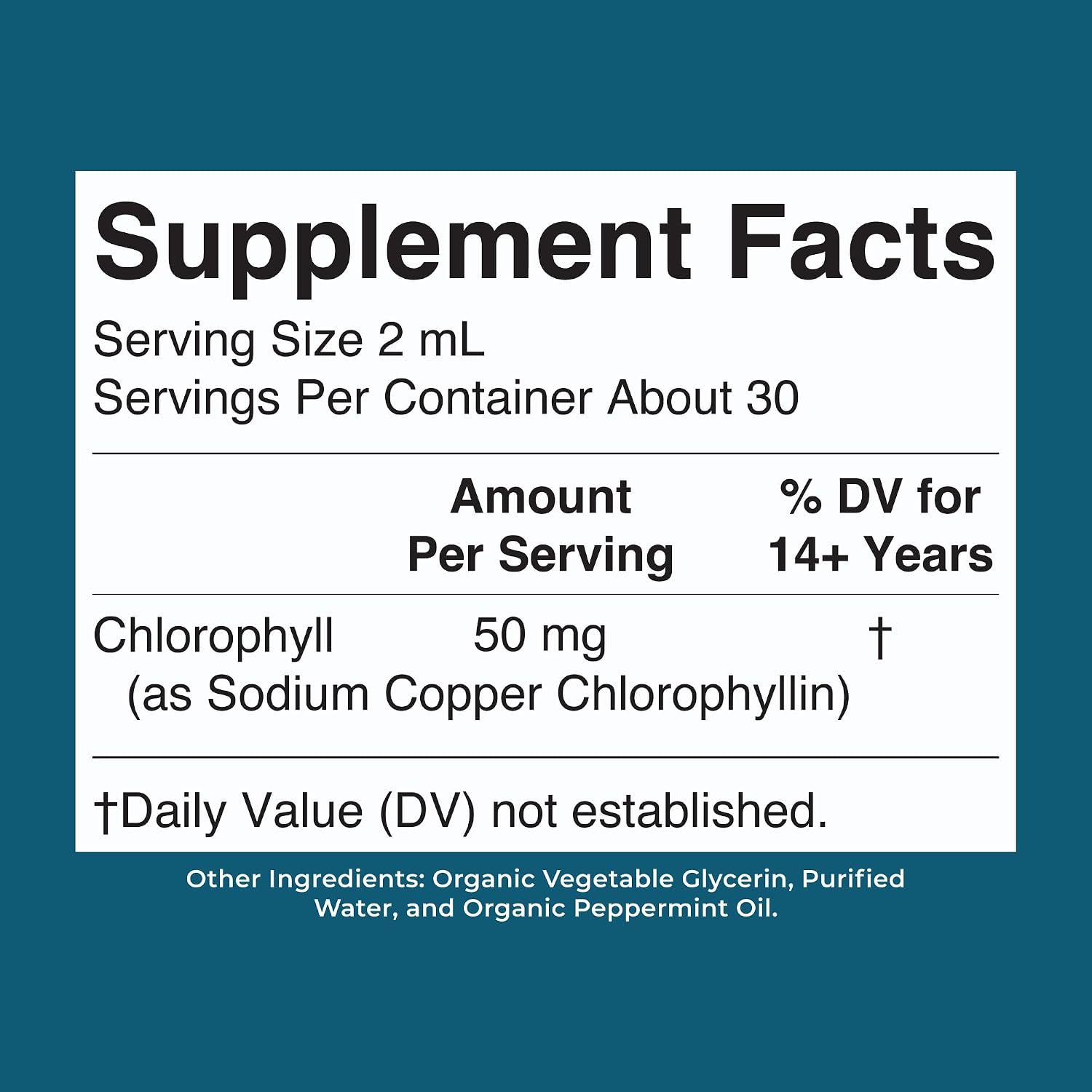 MARYRUTH'S Chlorophyll Liquid Drops | Clean Label Project Certified® | Vegan | Non-Diluted Liquid Chlorophyll| Mulberry Derived Supplement for Ages 14+ | Non-GMO | Delicious Minty Flavor | 2 Fl Oz