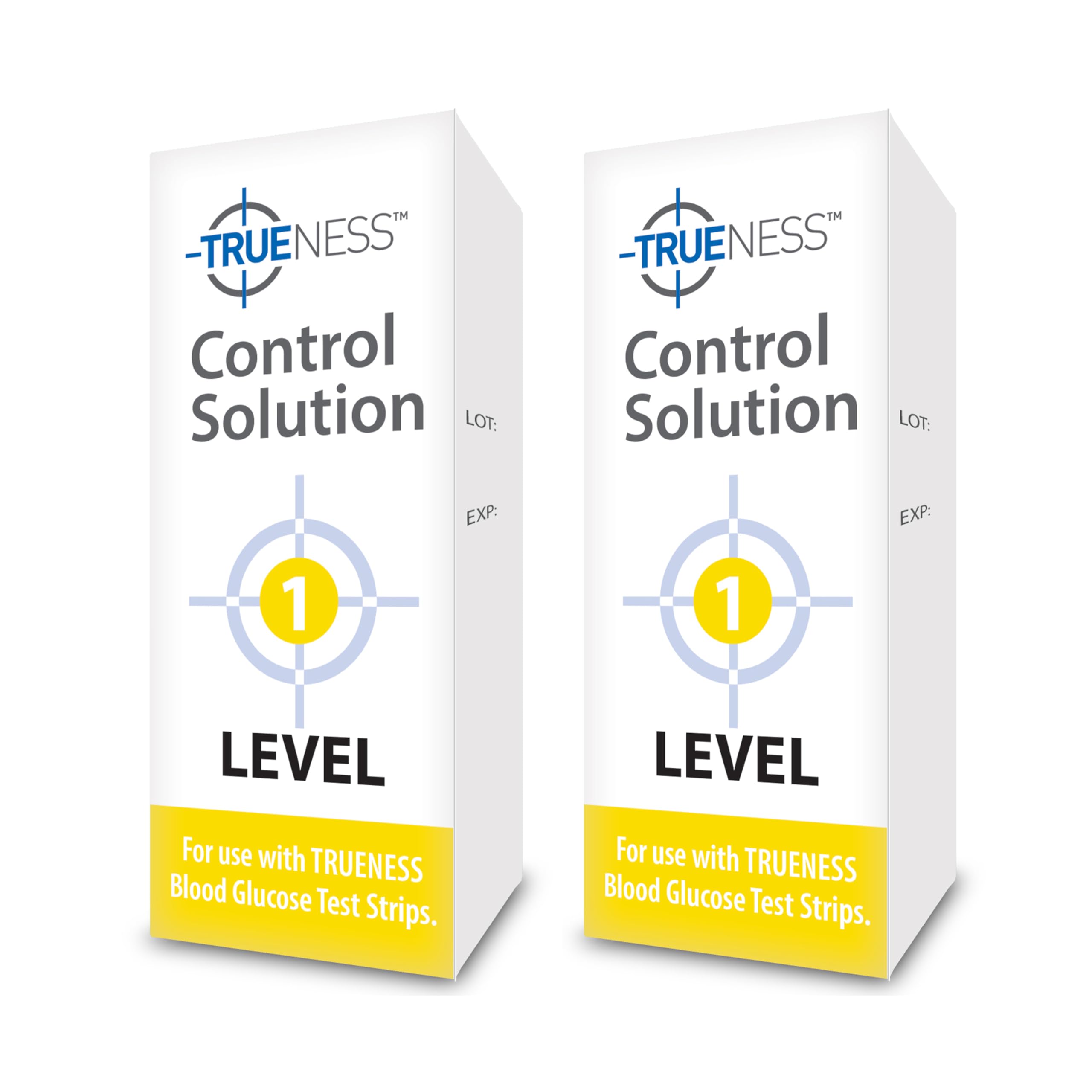 TRUENESS Level 1 Control Solution | Solution for Use with TRUENESS Blood Glucose Test Strips and Meter, Use to Confirm Glucose Testing System Works Correctly