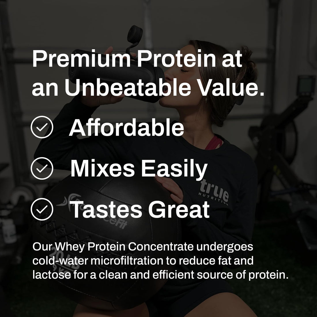 True Nutrition Whey Protein Concentrate Powder - 24g Complete Whey Protein per Serving - High Leucine, Full Amino Acid Profile - Gluten Free, Soy Free, Vegetarian - Chocolate Fudge Brownie - 2lb True Nutrition buy supplements Au