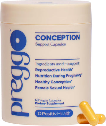 PREGGO Conception Support with CoQ10 – OBGYN-Formulated – 30-Day Supply