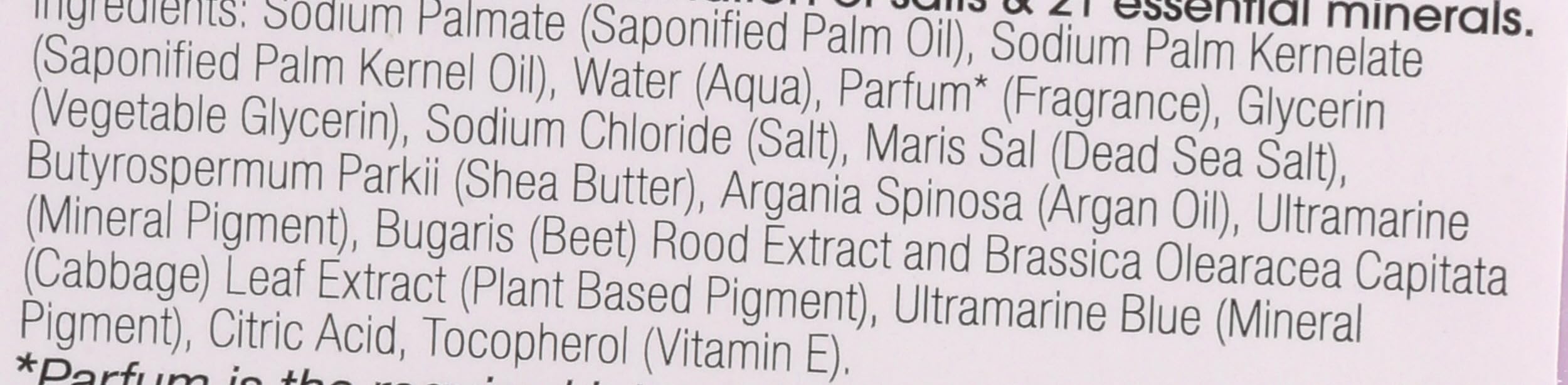 One With Nature Dead Sea Mineral Soap, Lemon Sage, 7-Ounces (Pack of 6)