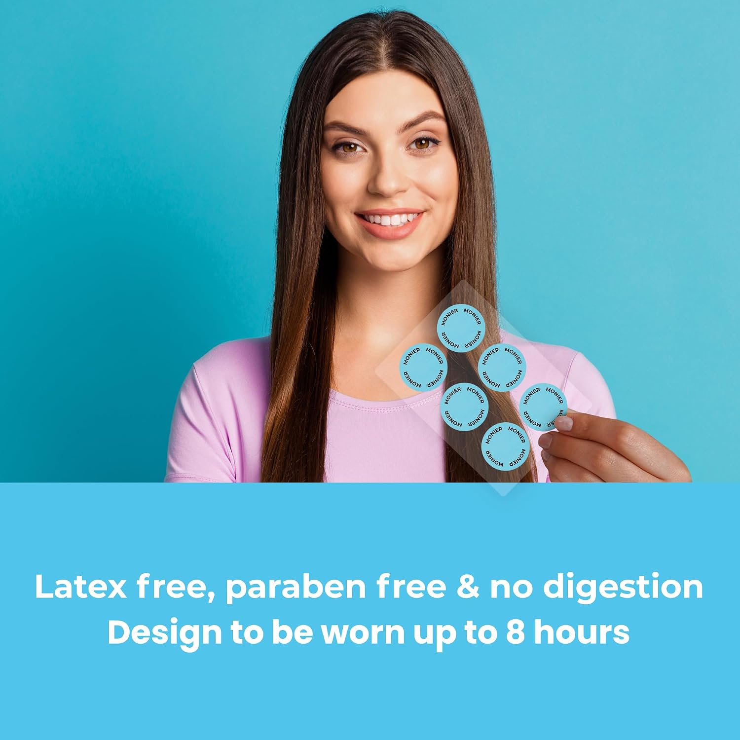 MONIER Unpuff Patches | with Dandelion & Ginger | Bloating, Water Retention | Bloating, Water Retention & Digestion, 60 Days Supply