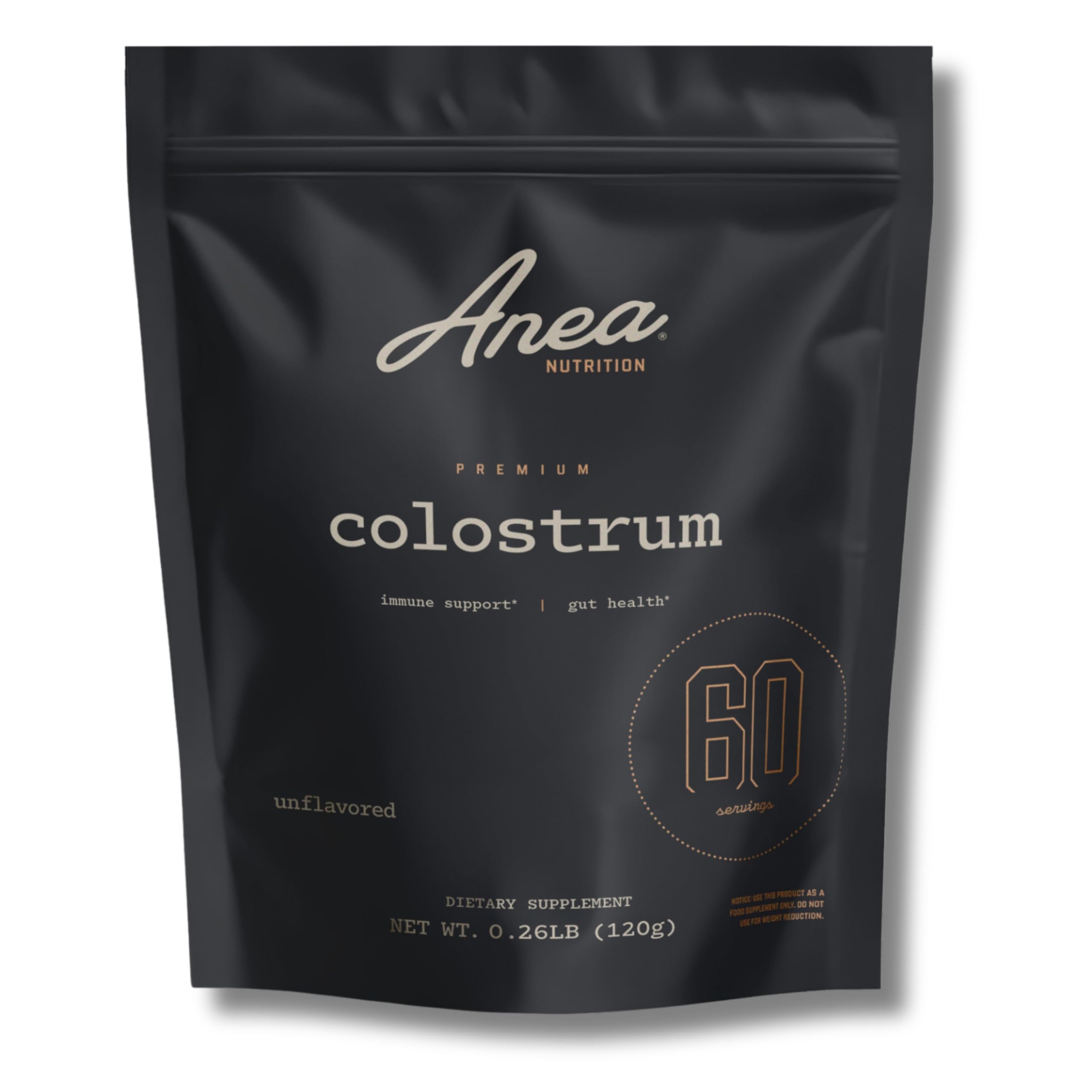 Anea Colostrum - Unflavored | Rich in Immunoglobulins & Lactoferrin | Supports Gut Health, Immunity & Recovery | Calf-First Promise | Made in USA | Made in GMP Facility Anea NutritionBuy Supplements Australia