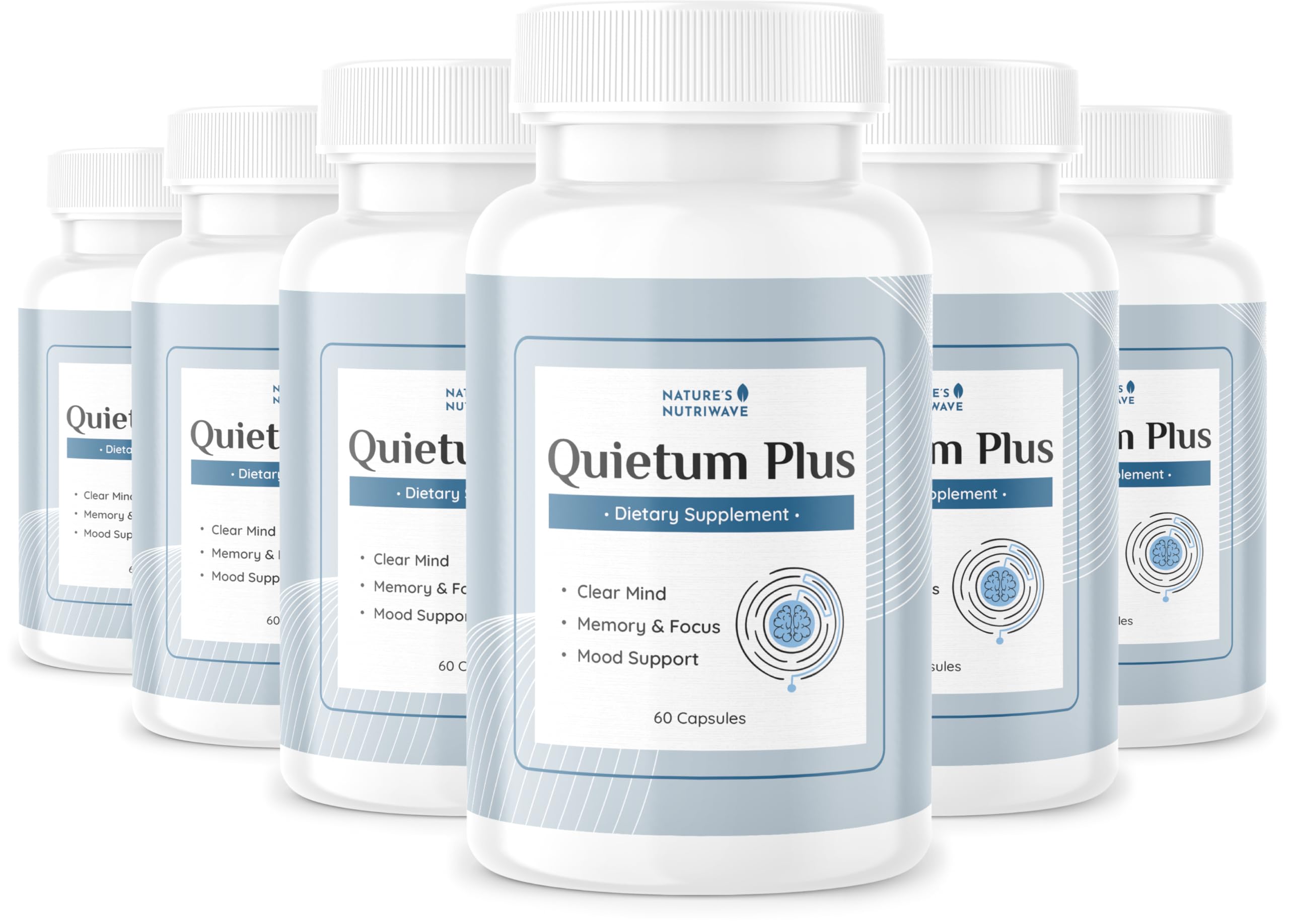 Quietum Plus – Herbal Extract Capsules – 60 Ct, 1 Month Supply | Plant-based capsules with herbal extracts | Non-GMO, GMP Certified | Easy-to-swallow daily capsule