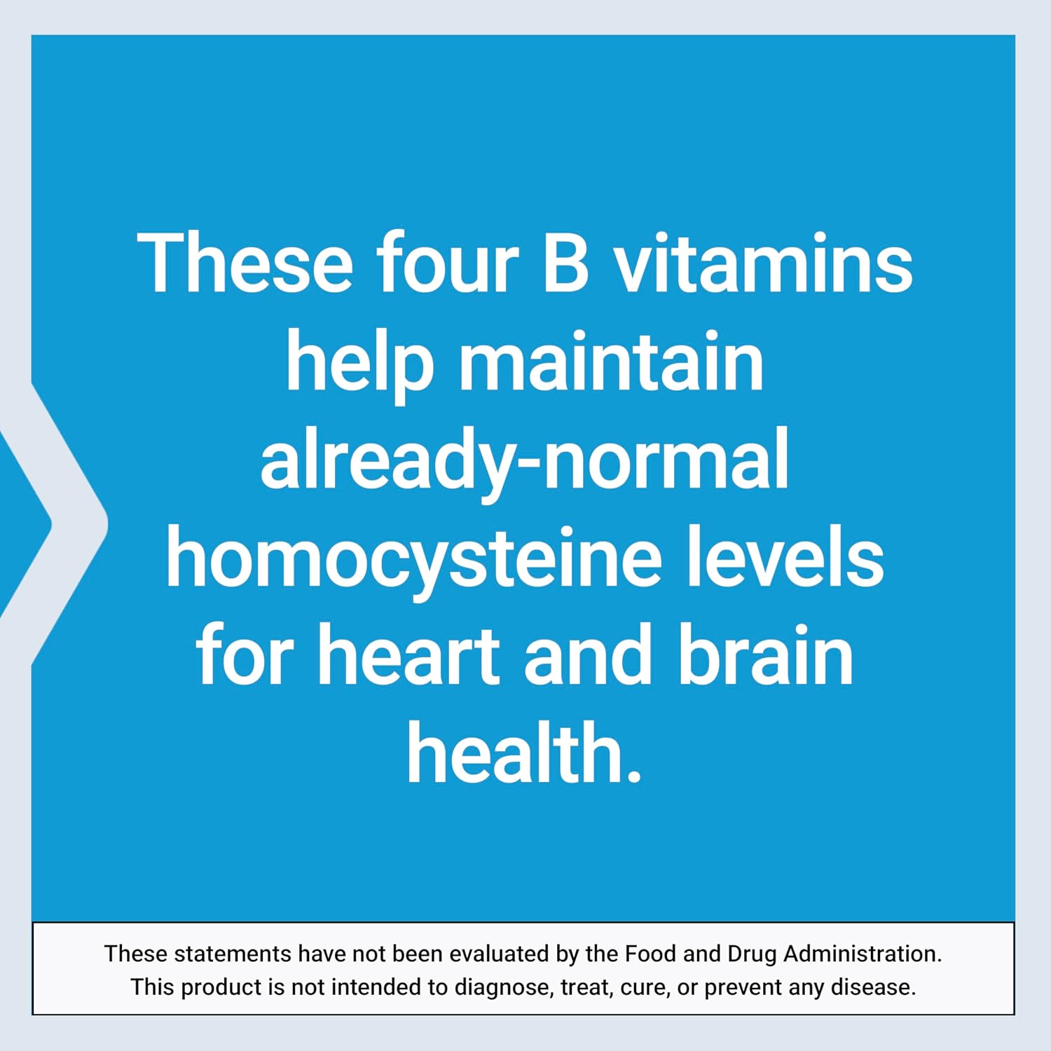 Life Extension Homocysteine Resist Vegetarian Capsules, 60 Count | Vitamin B2, B6, B12 & Folate as L-5-MTHF Support Heart & Brain Health, Once Daily, Gluten Free, Non-GMO & Vegetarian