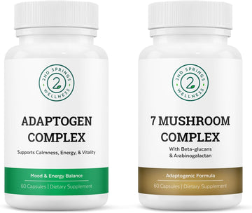 Mushroom & Adaptogen Fusion - Comprehensive Wellness Bundle