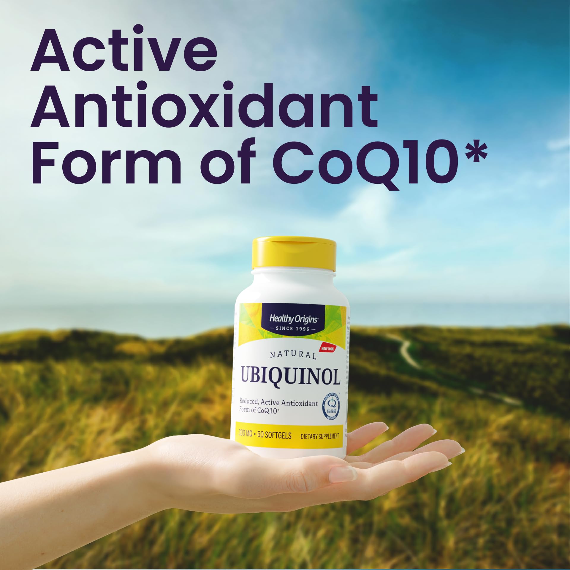 Healthy Origins Ubiquinol CoQ10 300 mg, Kaneka, 60 Softgels