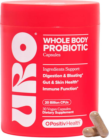URO Women’s Probiotic – Vaginal, Gut & Skin – 20B+ CFUs – 30-Day Supply