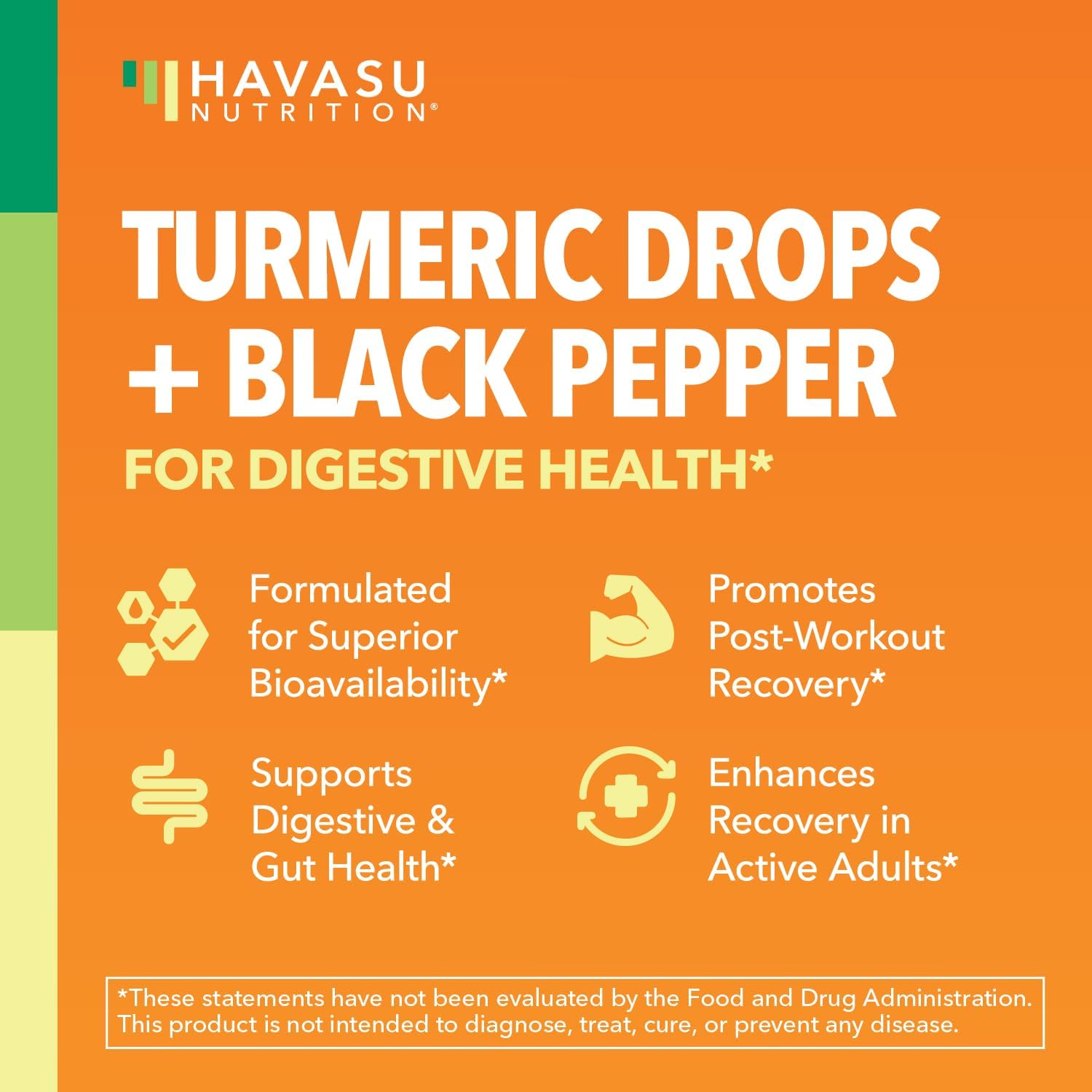 Organic Turmeric Supplement Liquid Drops, Unflavored,1 Fl Oz, 30 Servings | Liquid Turmeric with Black Pepper, USDA Certified, Vegan, Non-GMO 1000mg Curcumin for Movement and Immune Support