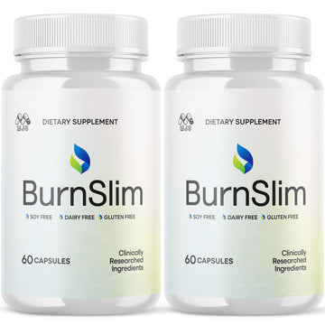 (2 Pack) Burn Slim Capsules, Official Burnslim Pills with All Natural Ingredients, Advanced Burn Slim Health and Wellness Vitamin Supplement Supporting Active Lifestyle for Women & Men (120 Capsules) MJOBuy Supplements Australia