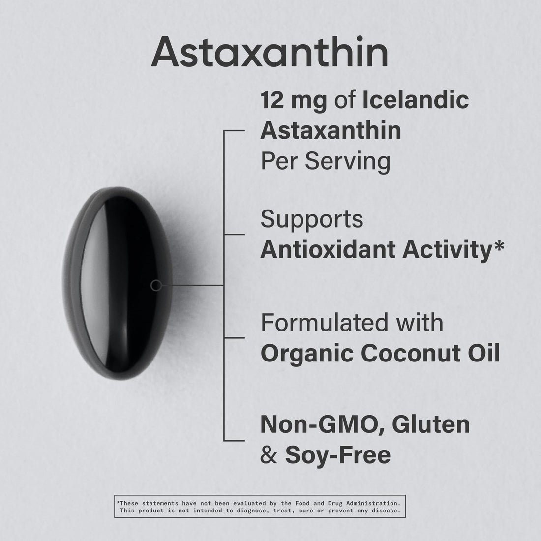 Sports Research® Triple Strength Astaxanthin 12mg w/Organic Coconut Oil - Antioxidant Supplement for Skin & Eye Health Support* - Soy Free · Non-GMO · Gluten Free - 60 Softgels Sports Research buy supplements Au