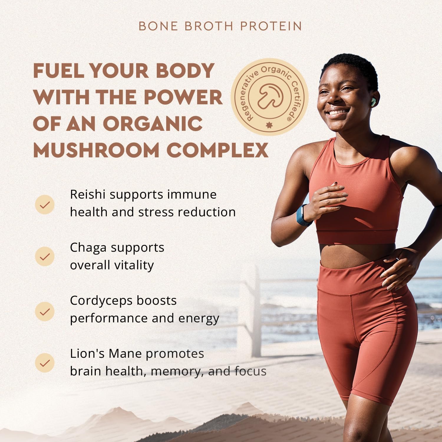 Ancestral Supplements MOFO & Chocolate Protein Bundle for Men – Supports Strength, Energy, Hormone Health & Recovery–Grass Fed Beef Organ Blend with 20g Protein, Gut Health Support & Organic Mushrooms