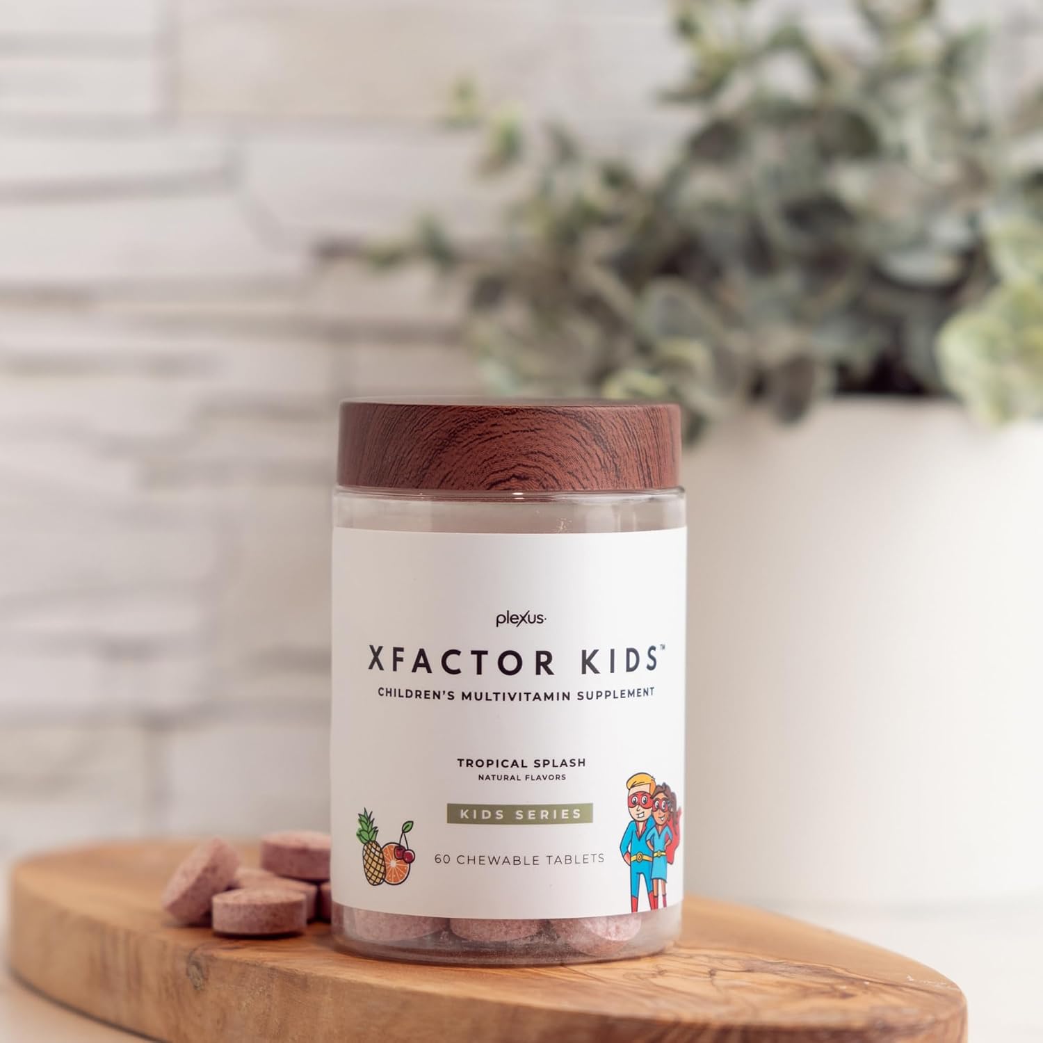 Plexus® Xfactor Kids™ | Kids' multivitamin + probiotic chewable with 13 essential vitamins and 4 billion CFUs to support growth and immune health