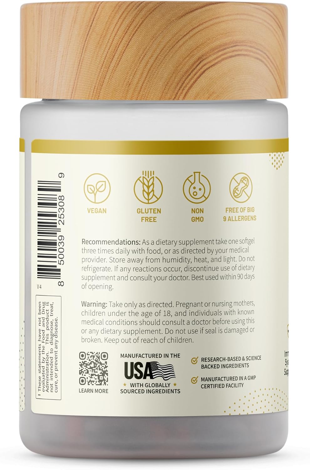 Snap Supplements Black Seed Oil for Immune Health, 90 Softgel Capsules | 100% Cold Pressed Black Cumin Seed Oil, Supports Immune Health, Detox, Skin, Hair, Joints & Overall Wellness