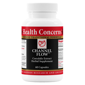 Health Concerns Channel Flow – Muscle Relaxation & Pain Support Supplement for Men & Women – Corydalis Root Extract – Chinese Herbal Formula for Headaches, Joint & Menstrual Discomfort – 60 Capsules Health ConcernsBuy Supplements Australia