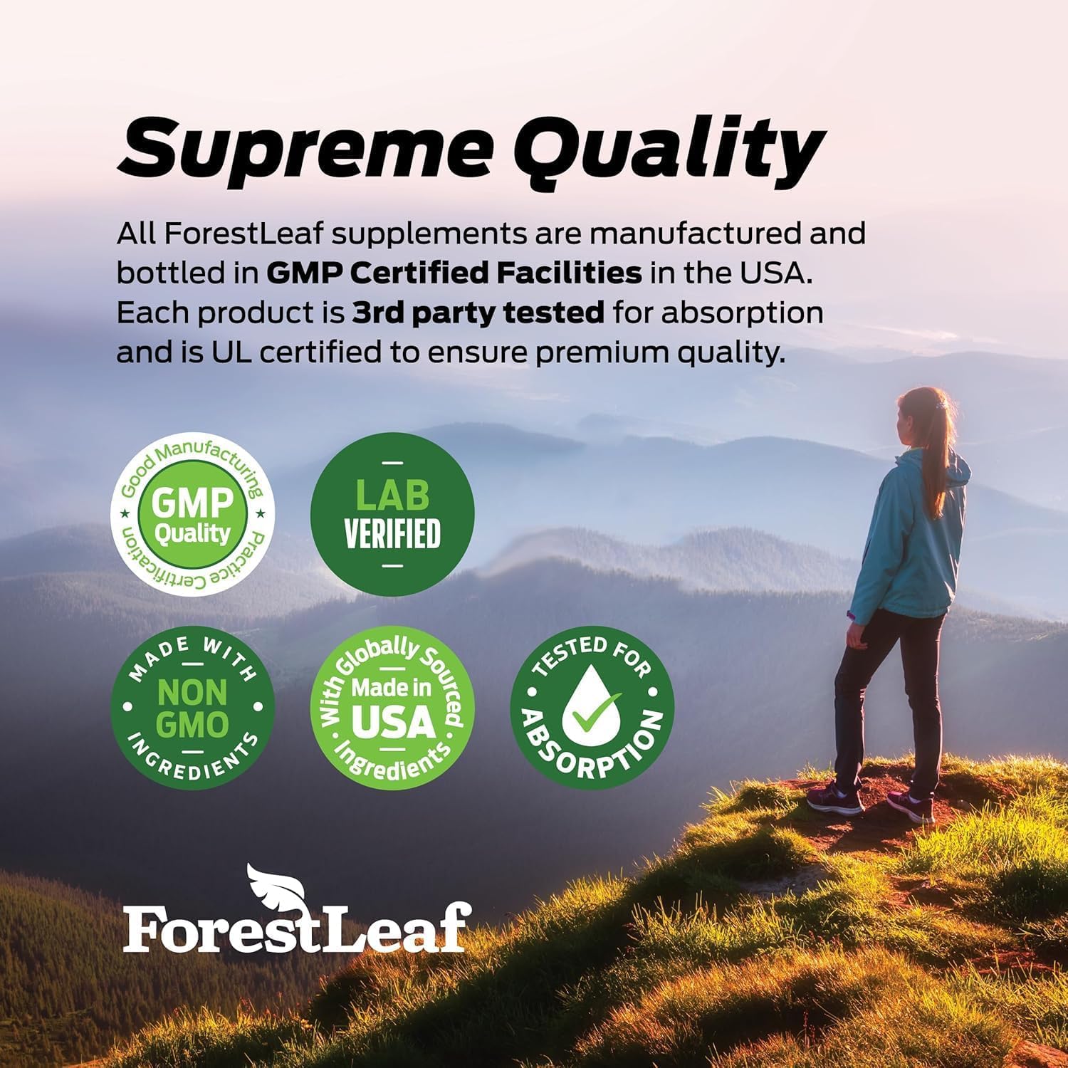ForestLeaf Grass Fed Beef Liver Capsules, 3000mg Per Serving, Supports Immunity & Body Wellness, Cleansing, Digestion, Natural Iron, Vitamin A and B12, Freeze Dried Beef Liver Supplement, 180 Caps