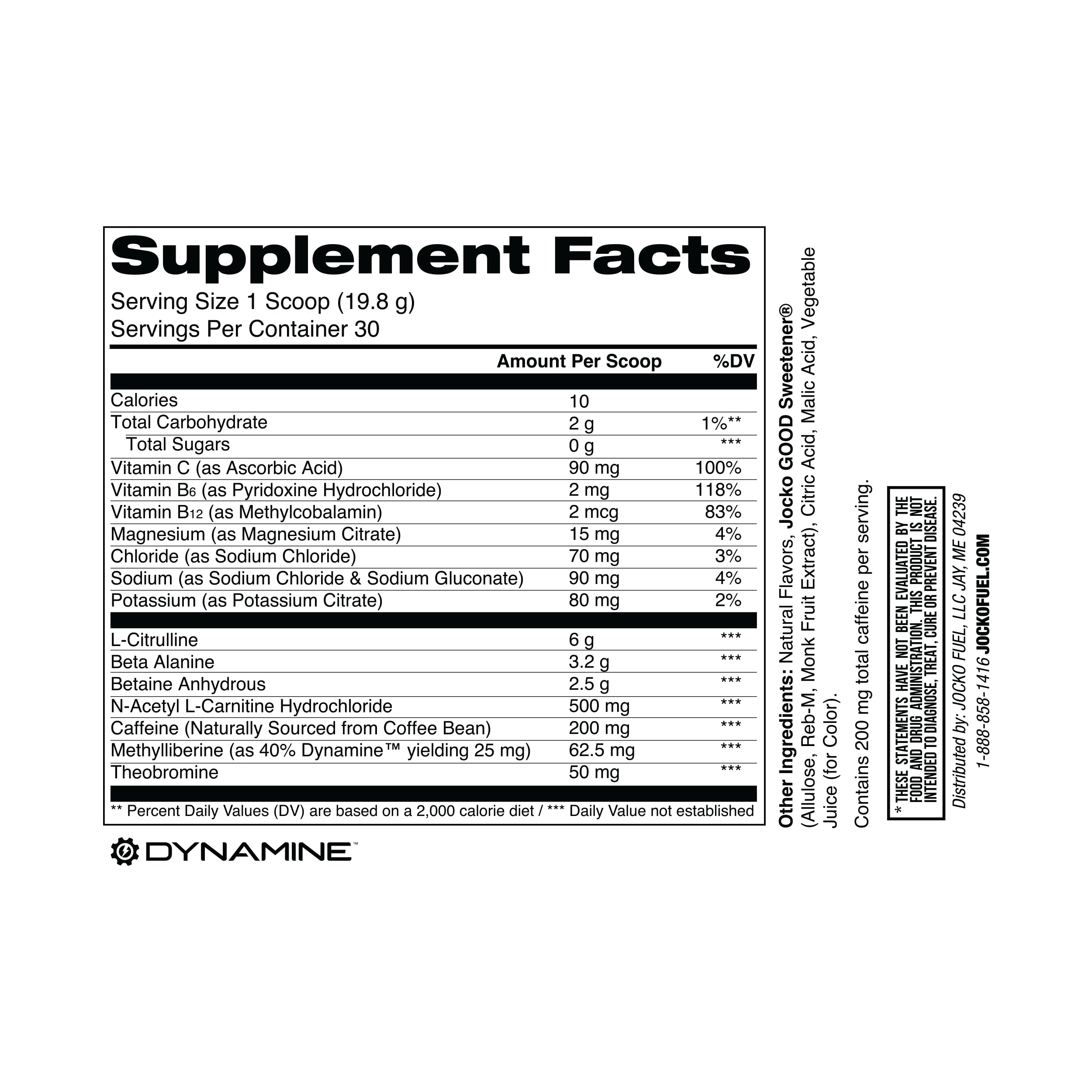 Jocko Fuel Ultimate Pre Workout Powder - Pre-Workout Energy Powder Drink for Men & Women - High Stim Sugar-Free Nootropic Blend to Support Muscle Pump, Energy, & Recovery 200mg Caffeine Blue Raspberry