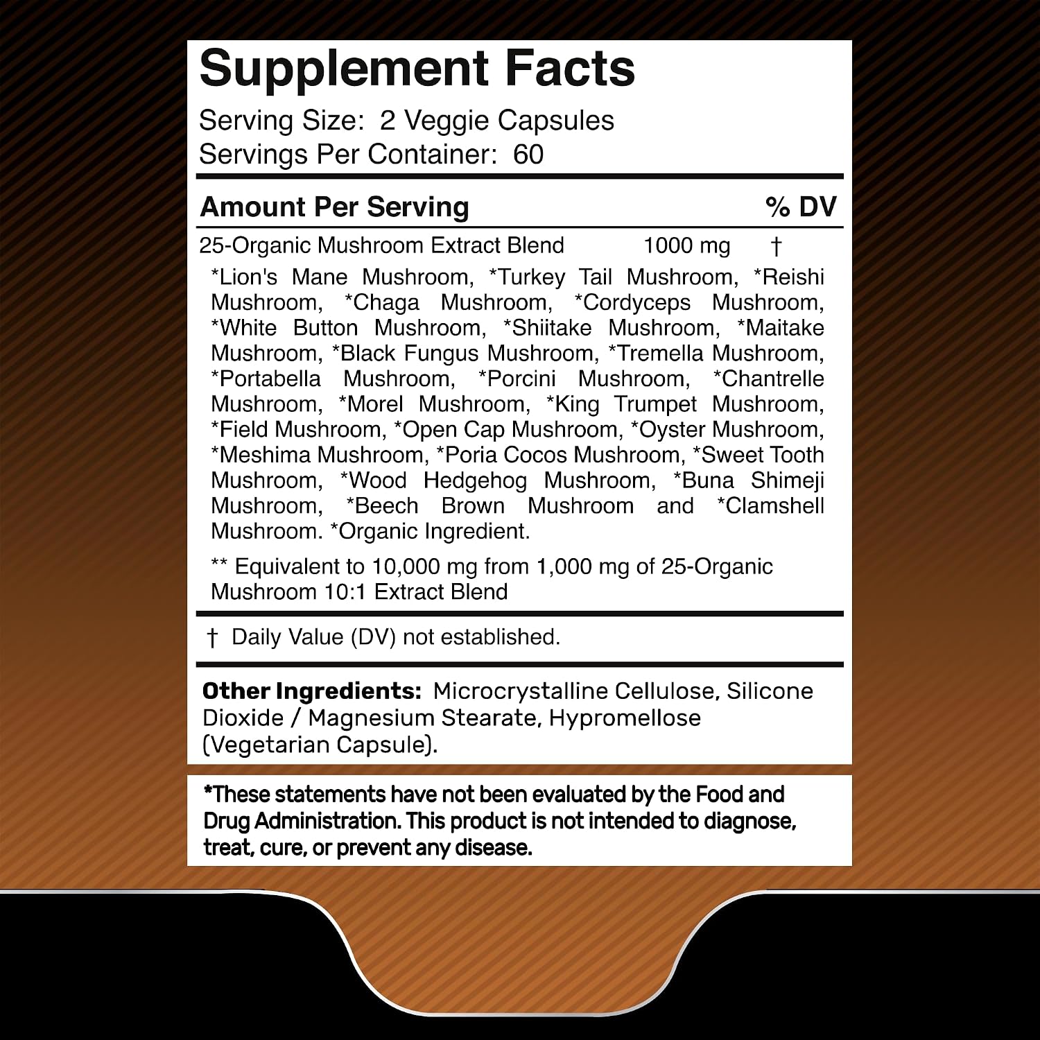 WELLNESS LABSRX NAD Supplement, 1500mg - Liposomal NAD+ Supplement with Resveratrol | Organic Mushroom Supplement Capsules - 1000mg - 25 in 1 Mushroom Complex Capsules | Bundle