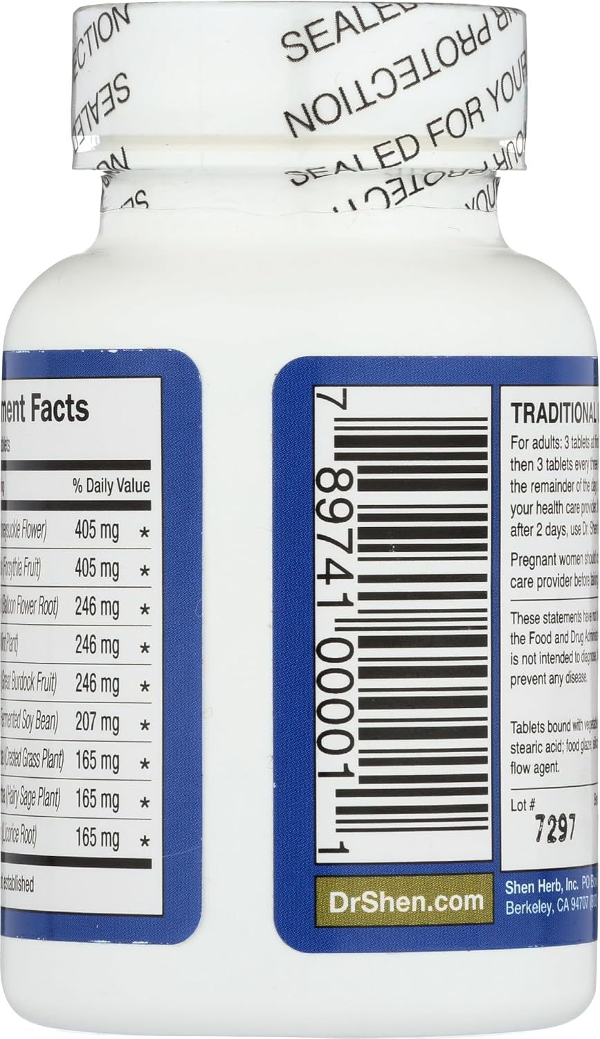 Dr. Shen's YIN CHIAO 90 Tablets