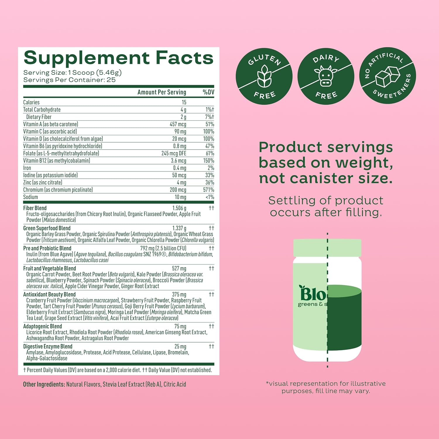 Bloom Raspberry Lemon Creatine and Berry Greens Bundle
