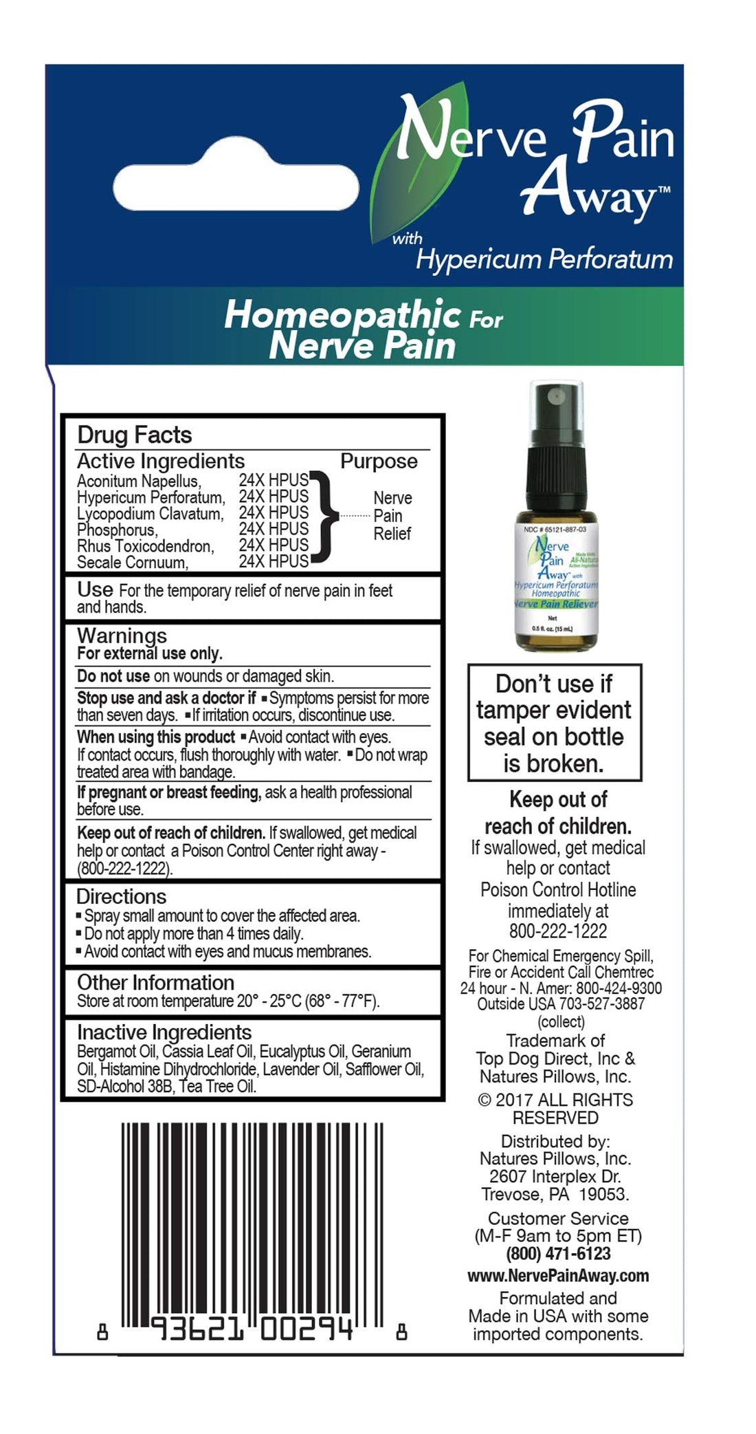 Nerve Pain Away – Homeopathic Topical Spray for Temporary Nerve Pain Relief in Hands and Feet Nerve Pain AwayBuy Supplements Australia