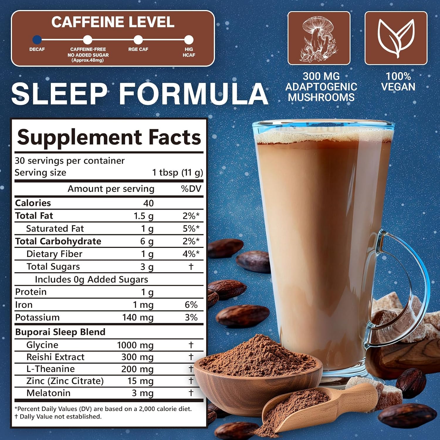 Day + Night Bundle with Mushroom Coffee & Mushroom Hot Cocoa
