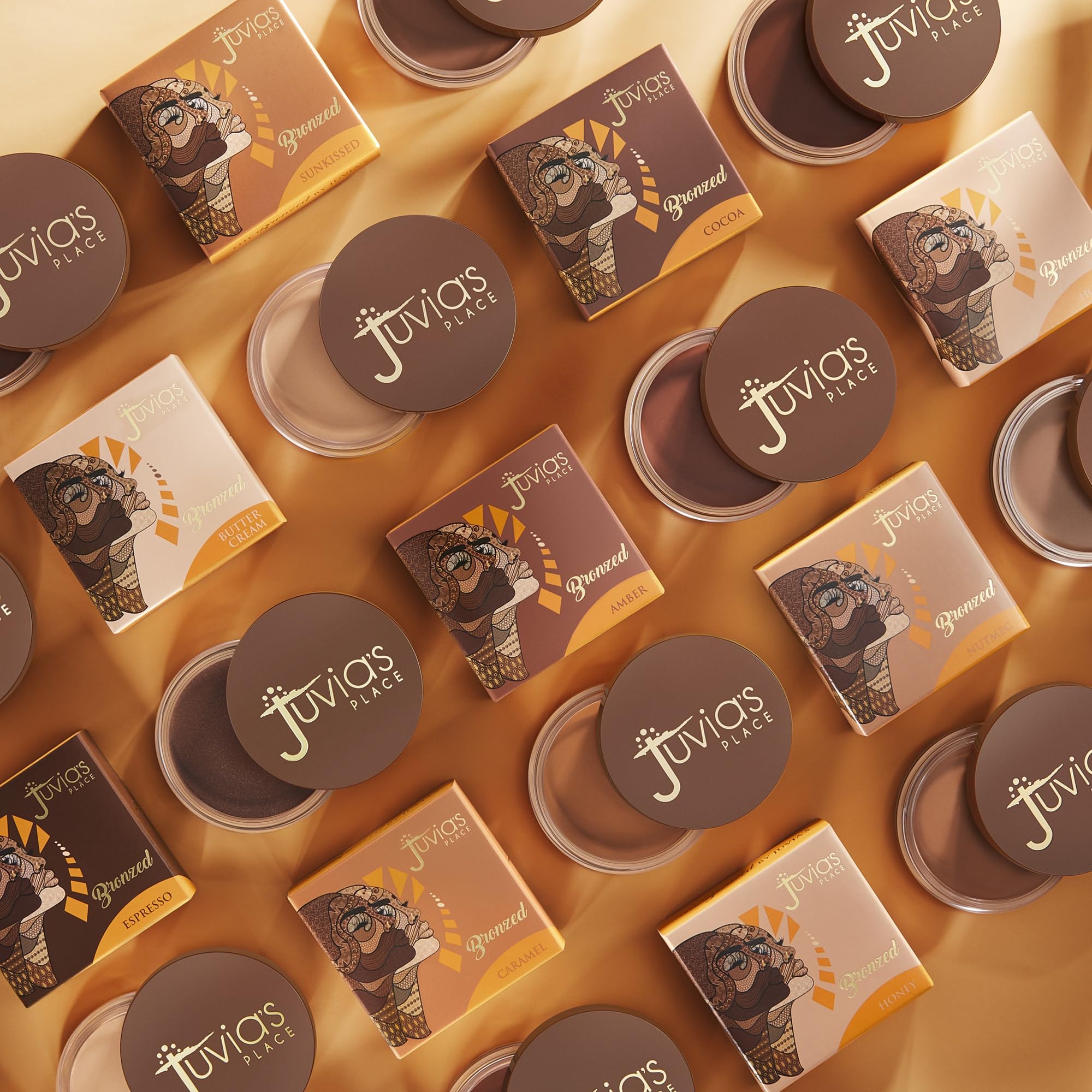 Juvia's Place Bronzed Cream Bronzer - Buttercream - Smooth Cream Bronzer Pot for Sun-Kissed Glow & Warmth, Buildable & Blendable Makeup Contour with Long-Lasting Matte Shimmer Finish, Highly Pigmented Juvia's PlaceBuy Supplements Australia