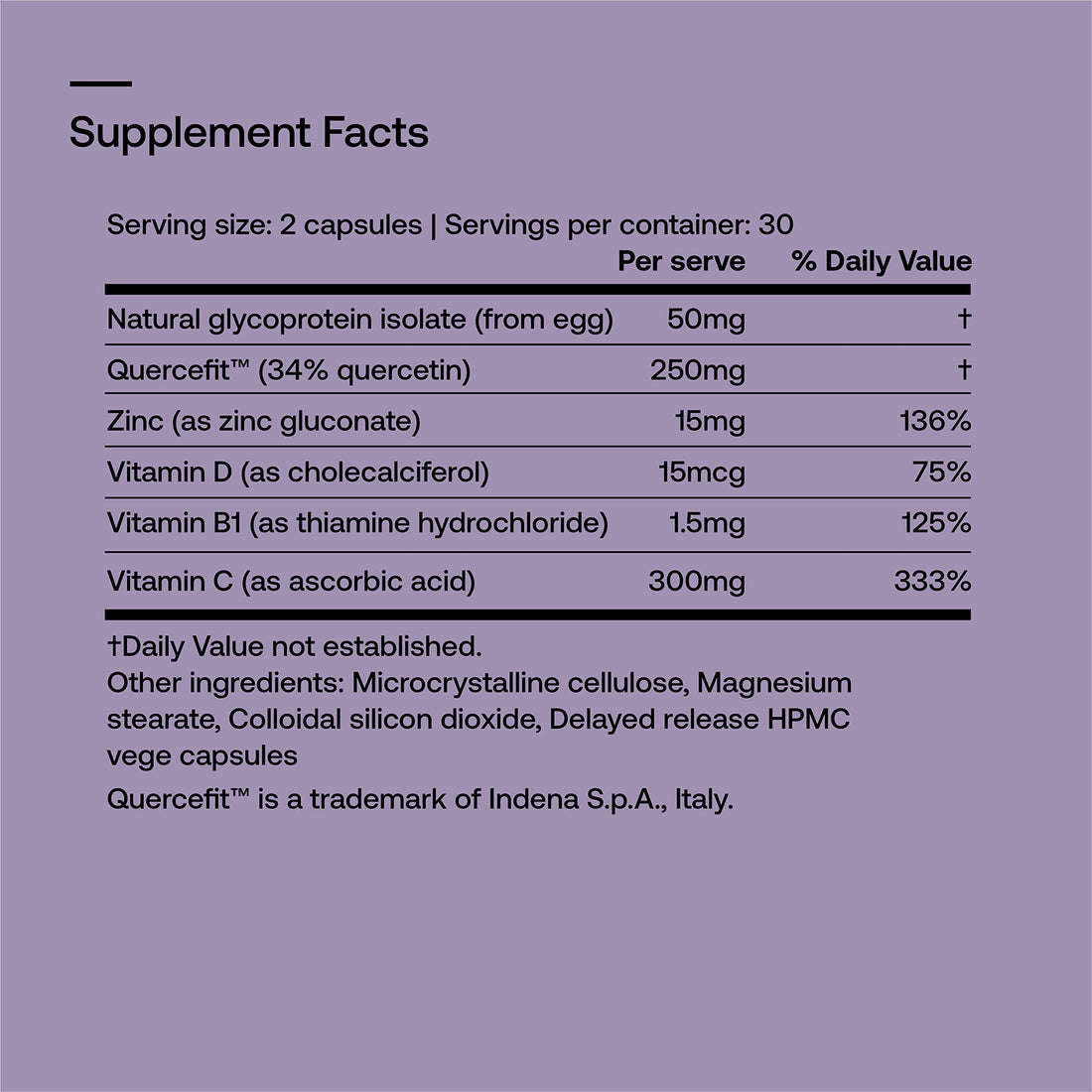 SRW Imm¹ Defence | Supports Immune System Health | 60 Vege Capsules | Supplement for Immune Response | Contains Natural Glycoprotein Isolate (Muno-IgY™) and Quercetin SRWBuy Supplements Australia