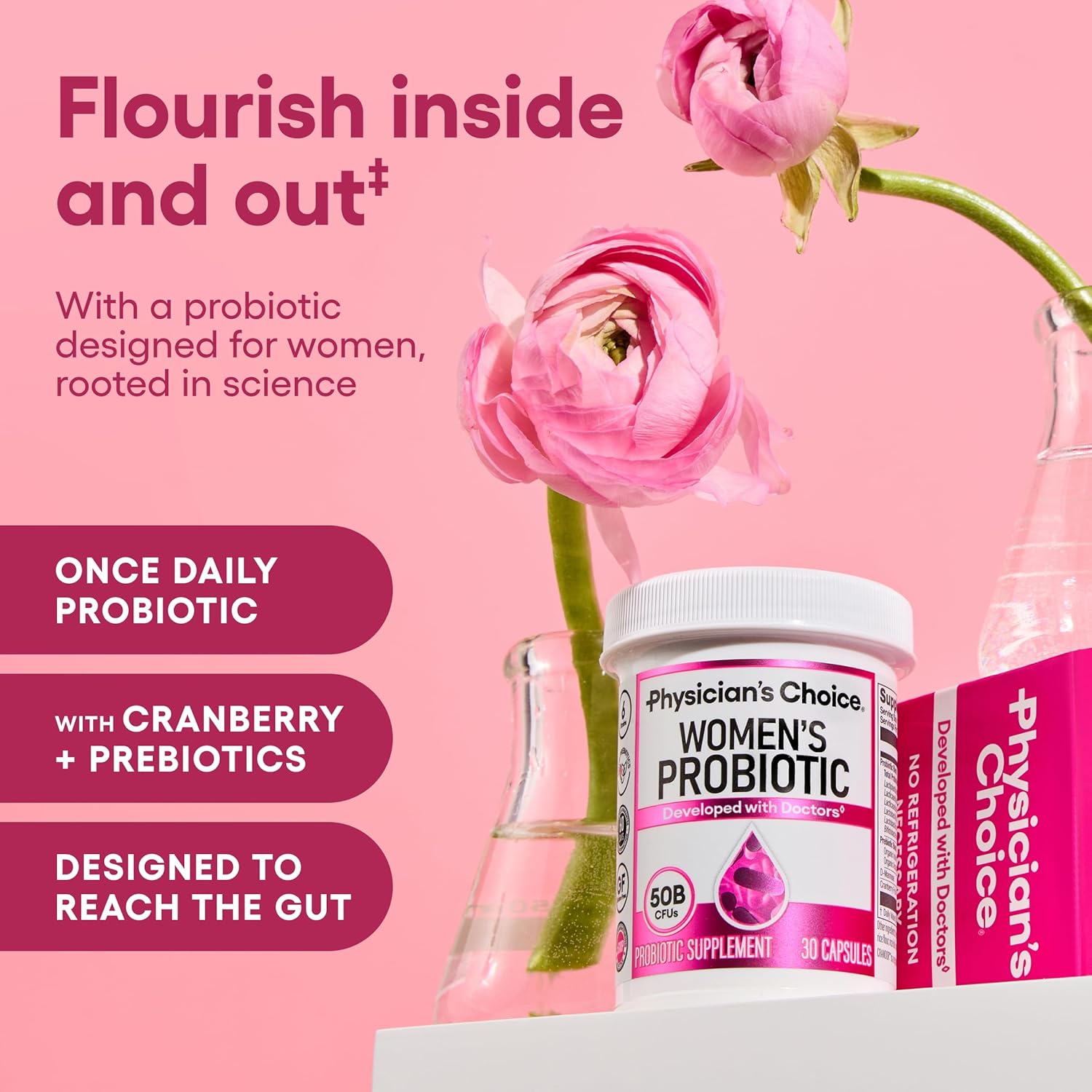 His & Hers Probiotic Bundle - Mens Probiotic(30ct) + Womens Probiotic(30ct)