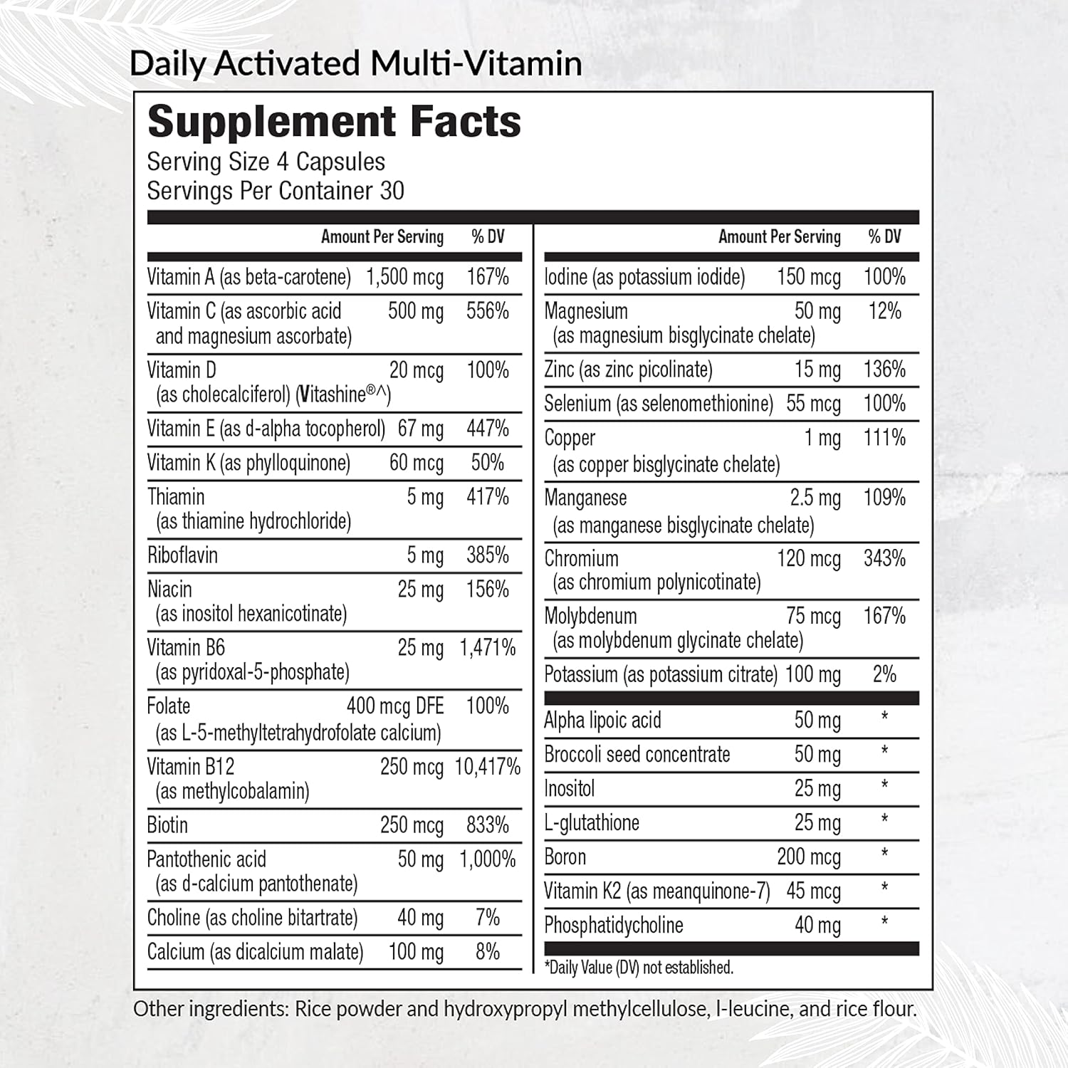 Equilife - Activated B Complex (60 ct.), Full Spectrum Magnesium (180 ct.), Daily Activated Multi-Vitamin (30 Servings)
