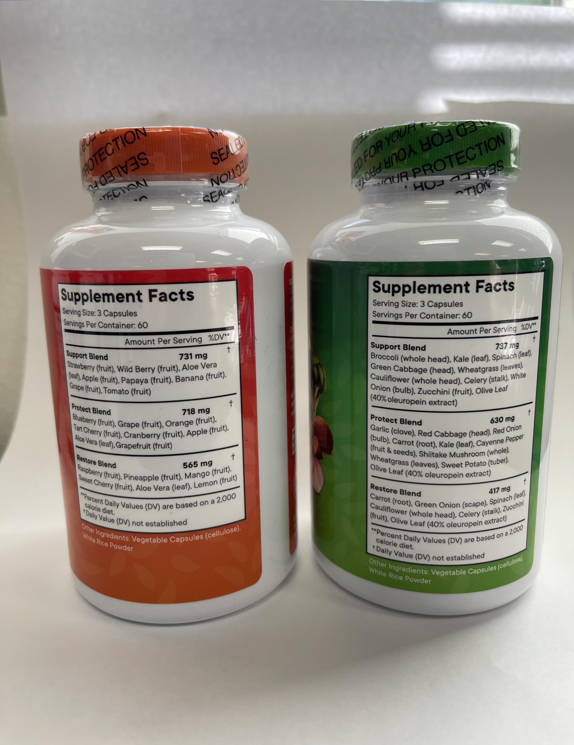 Superfood Fruit and Veggie Supplement - 360 Whole Super Fruit and Vegetable Supplements & Vitamin with Beta-Carotene, Soy Free- 180 Count (Pack of 2) Superfood MDBuy Supplements Australia
