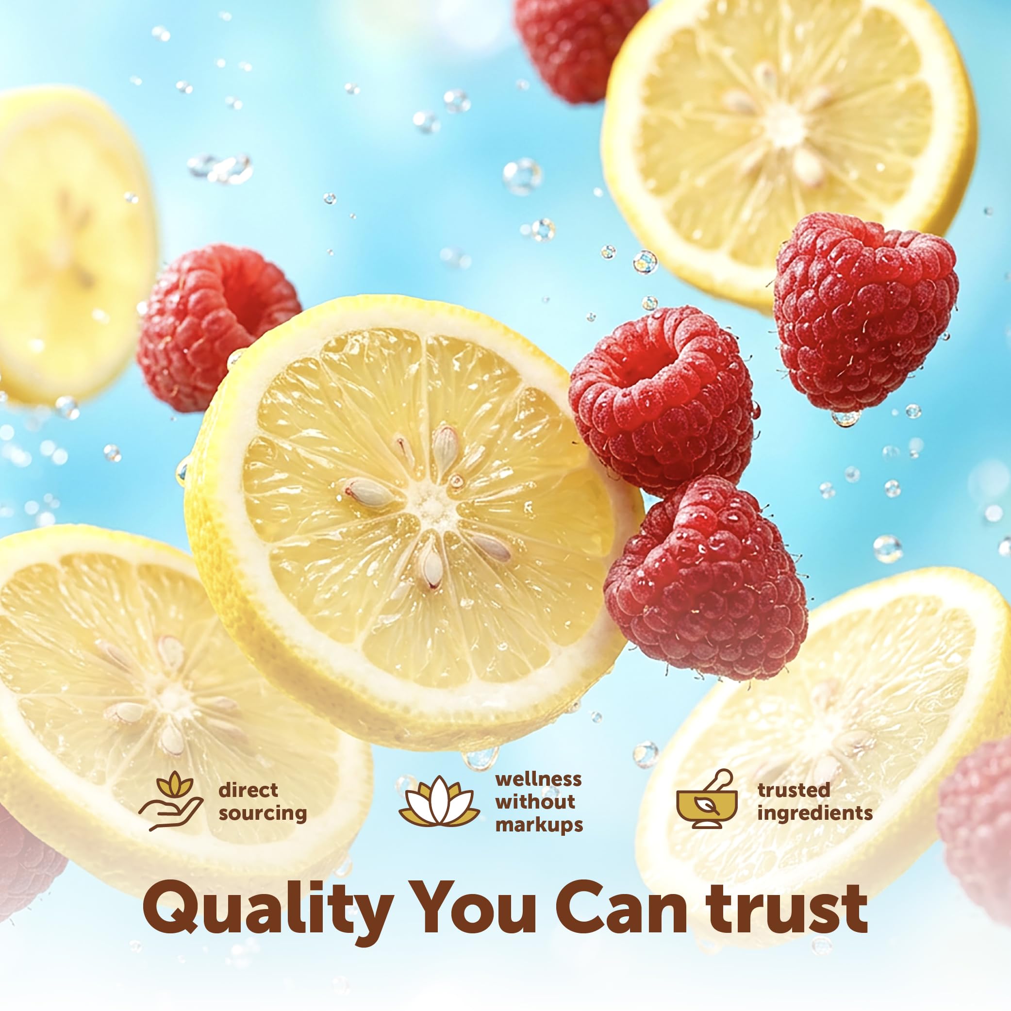 Micro Ingredients Electrolytes Powder, 2lbs (139 Servings) | Sugar Free | Lemon Raspberry Flavor | High Potassium (1,000mg) + Coconut Water & Real Lemon Juice | Keto Friendly, Non-GMO