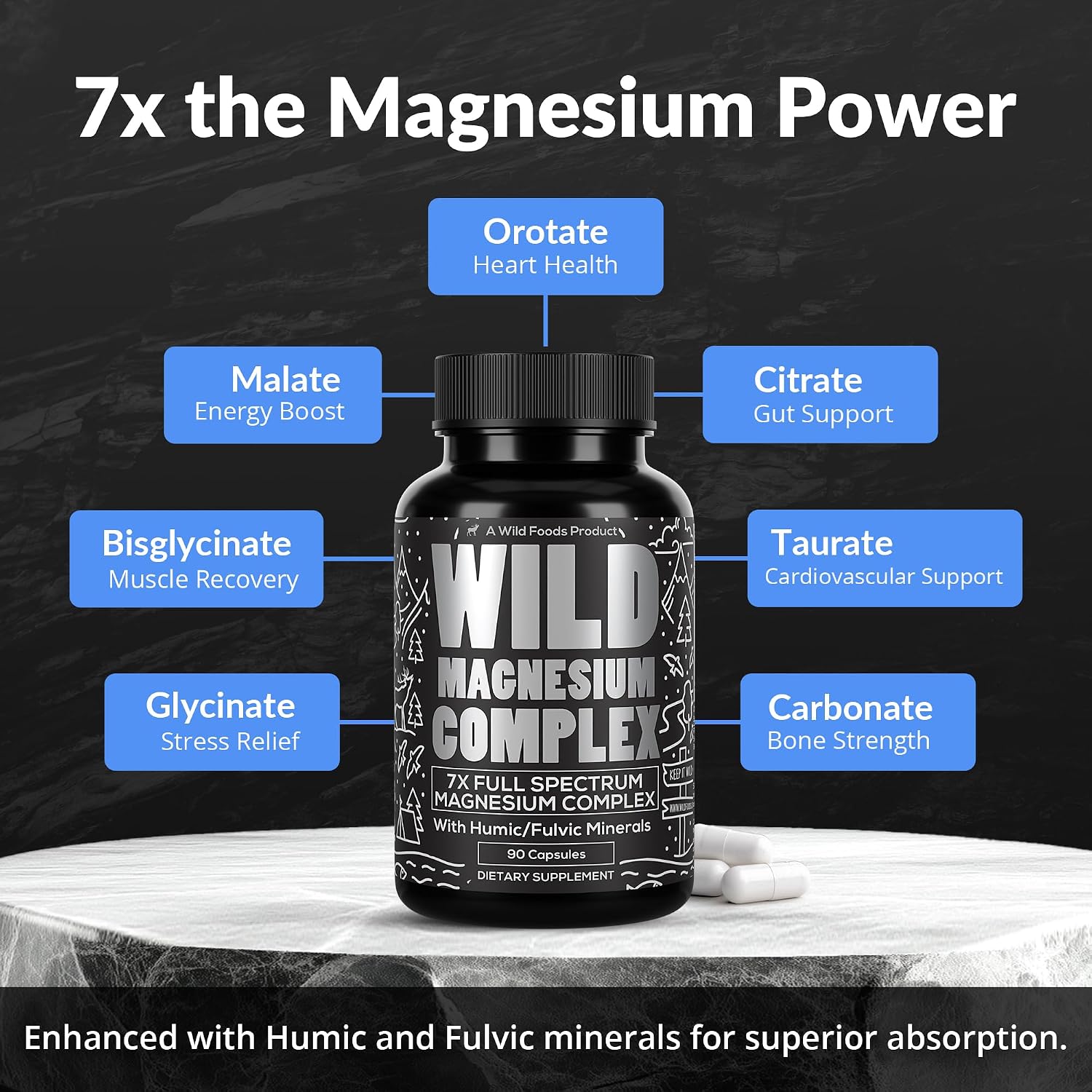 DailyNutra KSM 66 Ashwagandha (90 Capsules) Ashwagandha (90 Capsules), Magnesium Complex (90 Capsules), and Vitamin D3K2 (60 Capsules) Bundle for Wellness