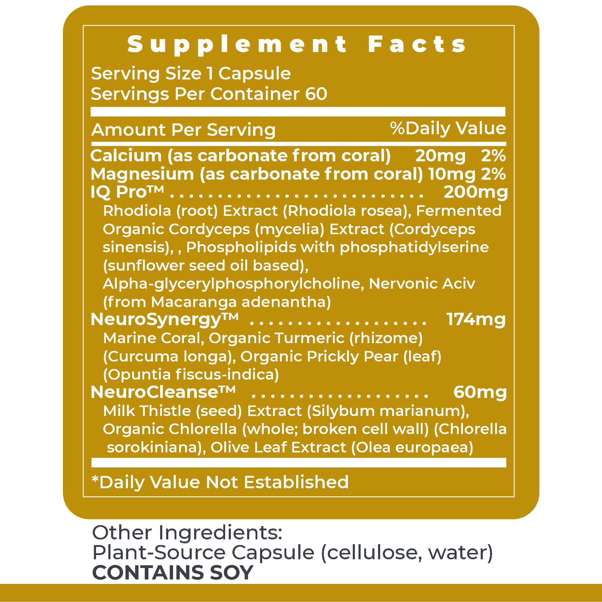 Premier Research Labs CereVen - Herbal Brain Supplement for Memory & Focus Featuring Rhodiola Rosea, Rhodiola Rosea Supplement for Brain Health Support - 60 Vegetarian Capsules Premier Research LabsBuy Supplements Australia