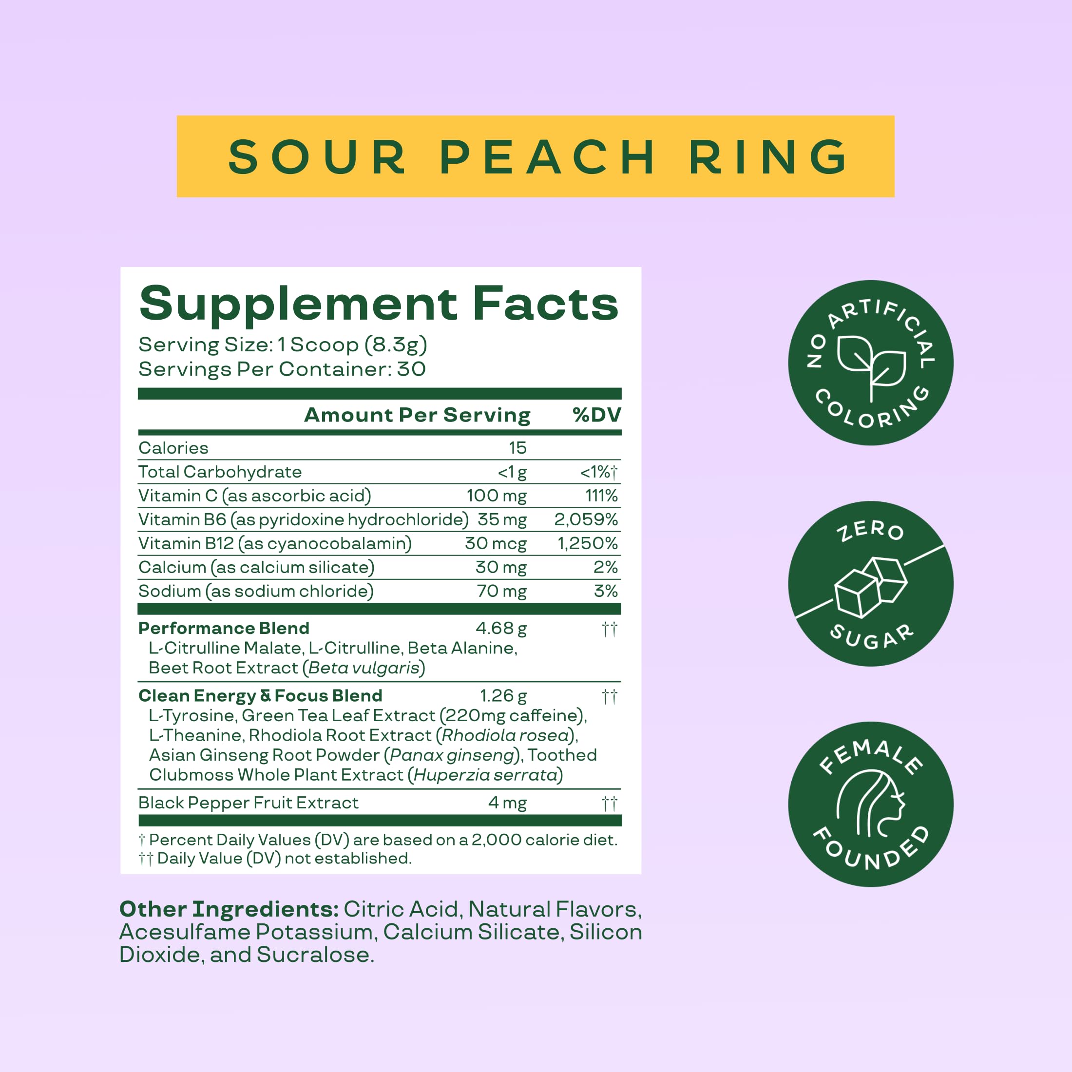 Bloom Nutrition Pre Workout Powder, Raspberry Lemonade, 30 Servings | Beta Alanine, Ginseng and L Tyrosine for Amino Energy, Natural Caffeine from Green Tea Extract, Keto, Sugar Free Drink Mix