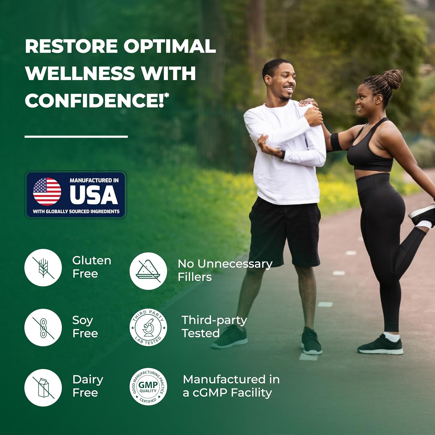 Sea Moss 60 Capsules & Liquid Zinc Ionic Drops Supplement 4 fl oz | Supplement for Men & Women| Made in USA