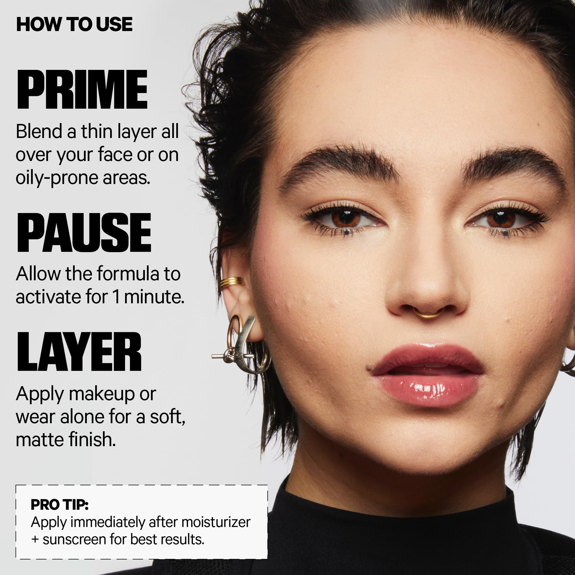 Milk Makeup Pore Eclipse Mattifying Primer – Blurs Pores, Controls Shine + Holds Makeup for Up to 12 Hours – Creates a Smooth, Even Base for a Soft, Long-Lasting Matte Finish – 0.68 oz Milk Makeup buy supplements Au