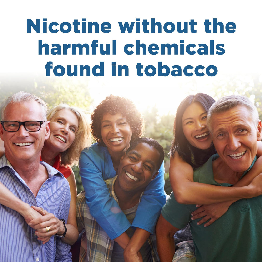 Box of Basic Care Nicotine Lozenge 4 mg on a white background