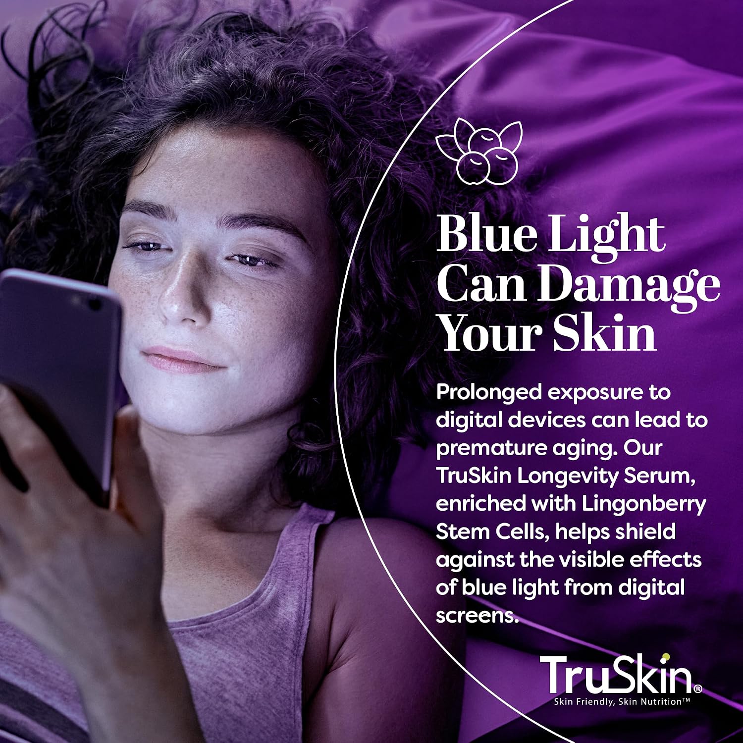 TruSkin Bakuchiol Face Serum, Gentle Retinol Alternative, 1 fl oz | With Snow Algae and Lingonberry stem cells to visibly smooth wrinkles and support healthy-looking, firmer skin