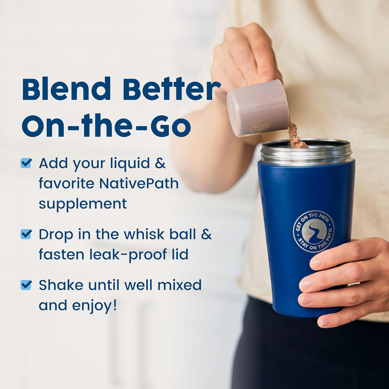NativePath Complete Protein Vanilla and Chocolate Bundle with Shaker Cup