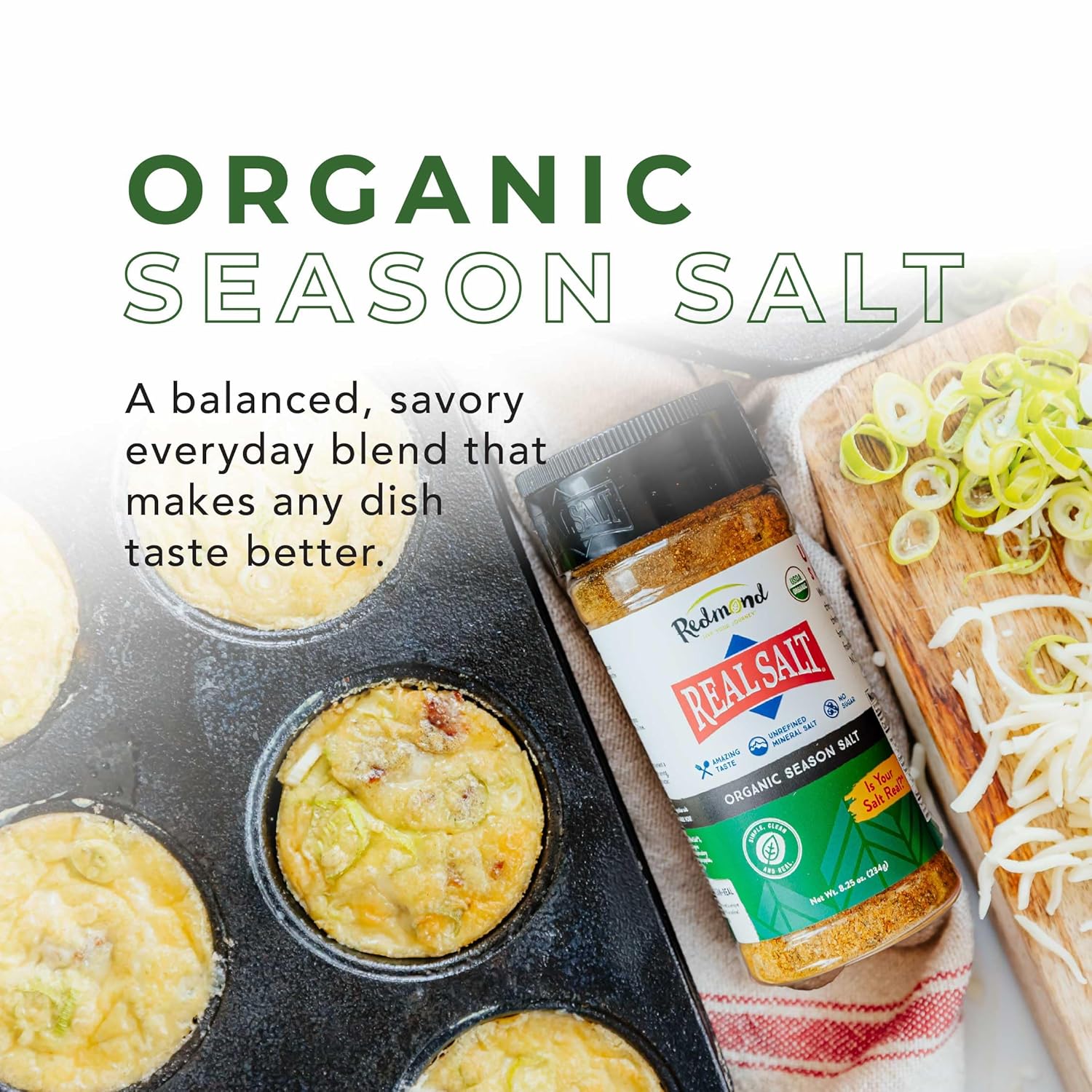 Redmond Organic Seasoning (Real Salt)