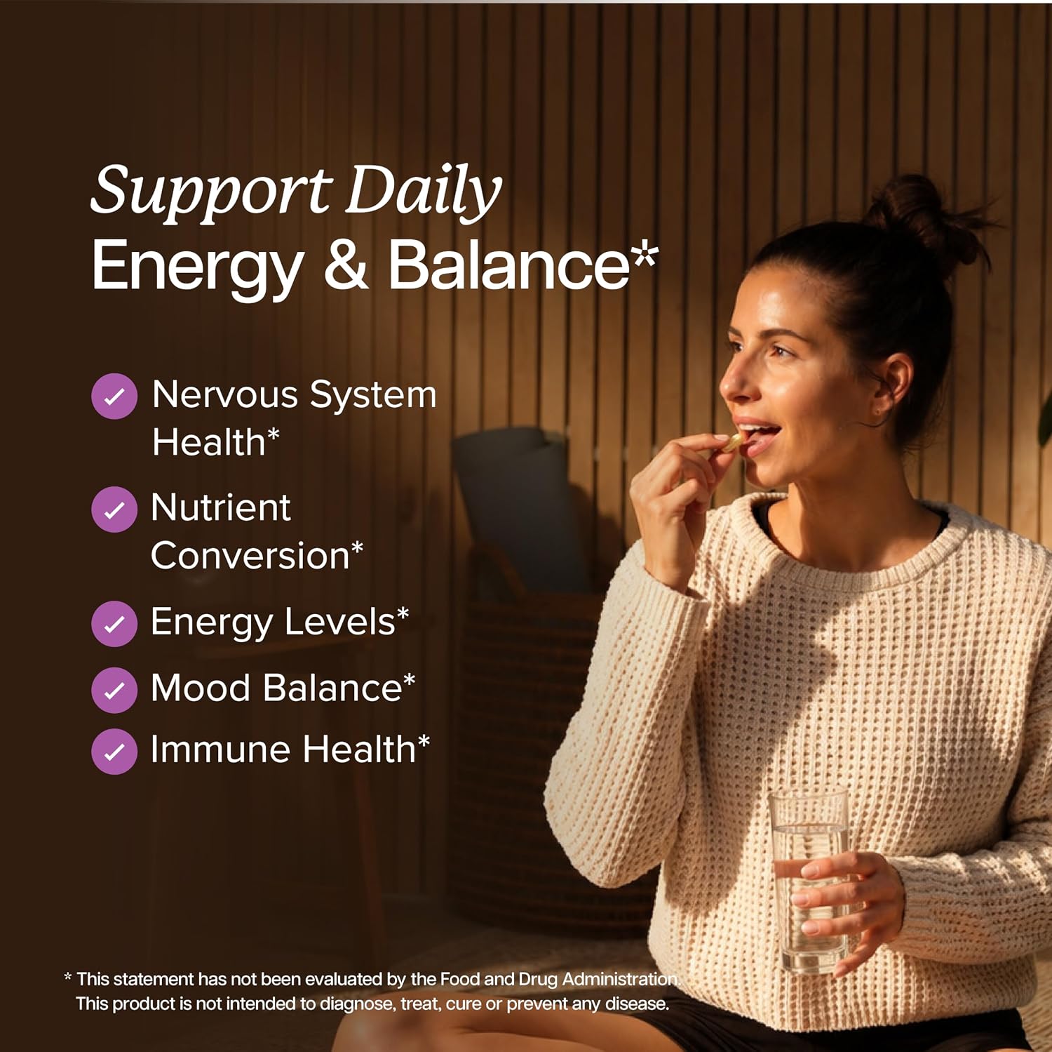Vitamin B Complex, B1, B2, B3, B5, B6, B7, B9, B12 Inositol, 6 Month Supply | Energy Immune & Nervous System Support, Super B Complex Vitamins for Women & Men, One-A-Day, Vegan & Non-GMO, 180 Capsules