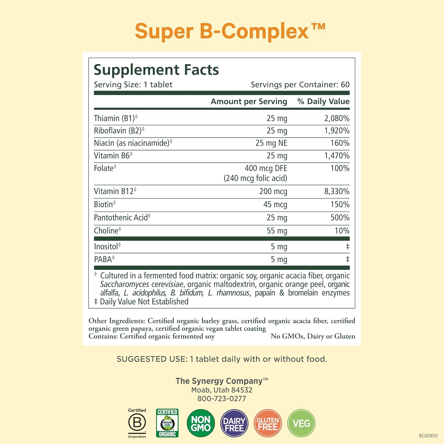 PURE SYNERGY Mood and Adrenal Support Bundle | Mood Support Supplement with Organic Saffron Extract | USDA Organic Vitamin C | Vitamin B Complex Made with Whole Foods | Non-GMO and Vegan