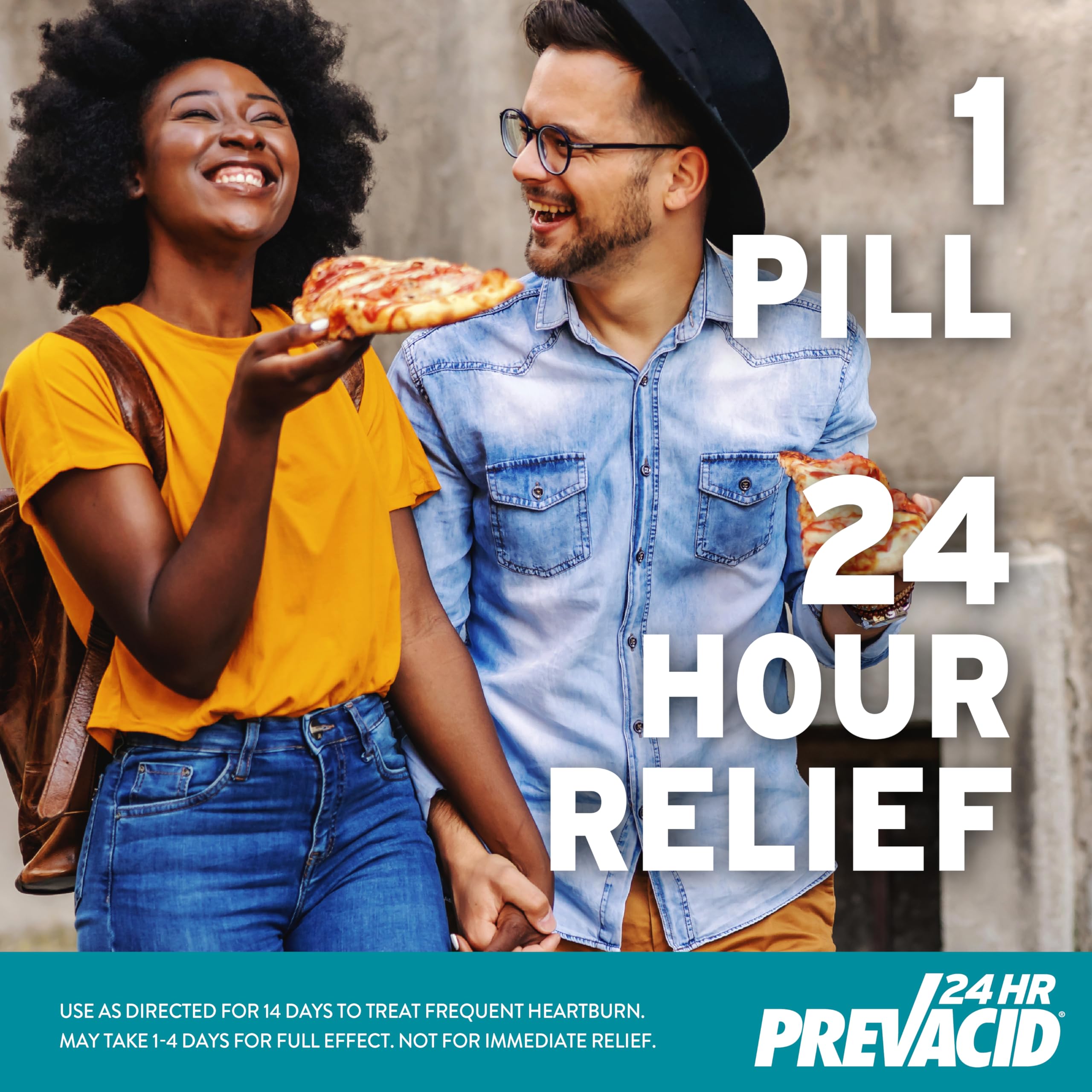 Prevacid 24HR Lansoprazole Capsules, 15 mg Acid Reducer, Delayed-Release PPI for Frequent Heartburn Relief, 42 Count