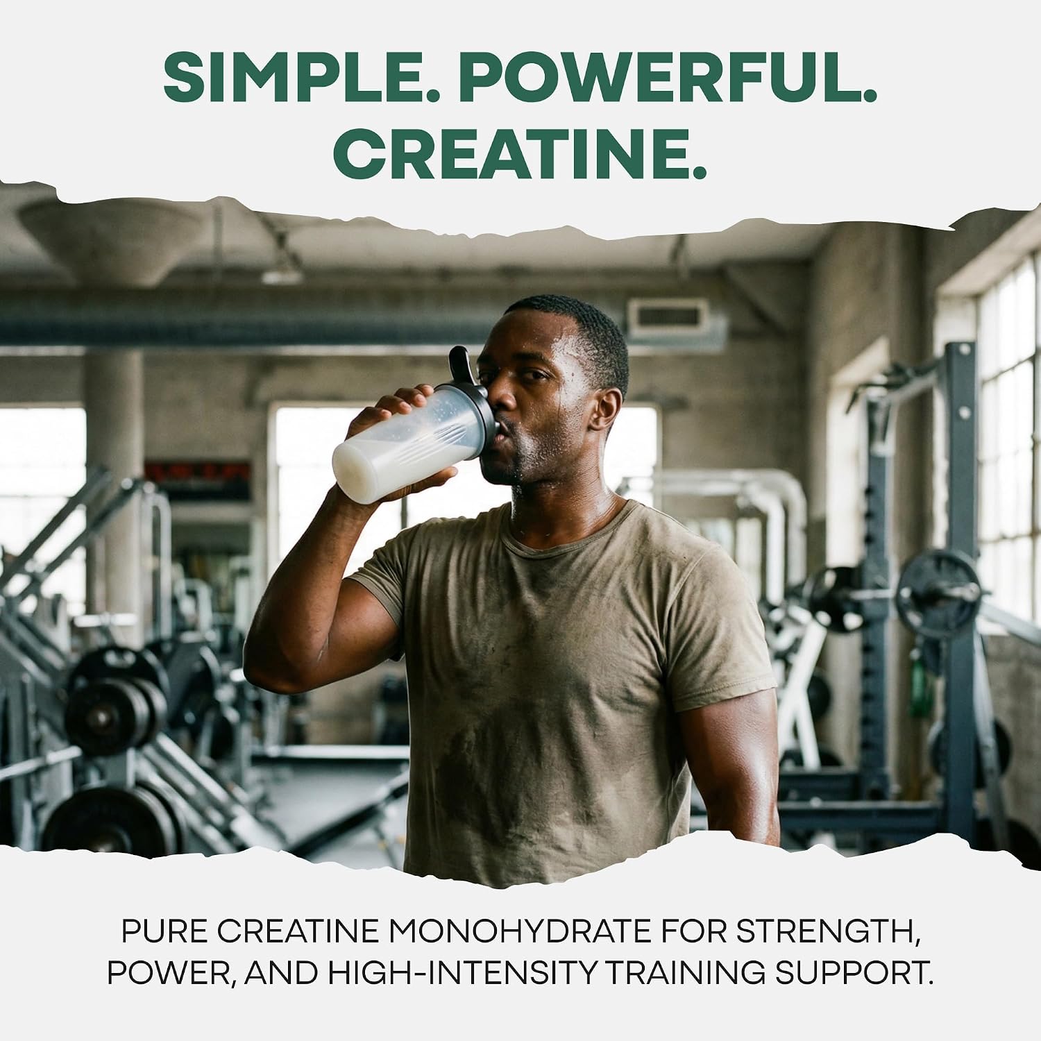 Wild Foods 100% Creatine Monohydrate Powder Packets - 20 Packets - for Brain & Performance – Pure Creatine Travel Packs for Men & Women, USA Made– 5g Creatina Per Serving