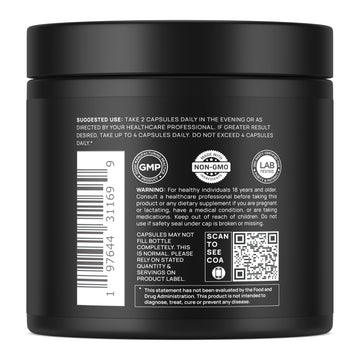 Triple Sleep Magnesium L-Threonate w. Apigenin, Theanine & Magtein Magnesium L Threonate - High Absorption Magnesium Supplement Capsules