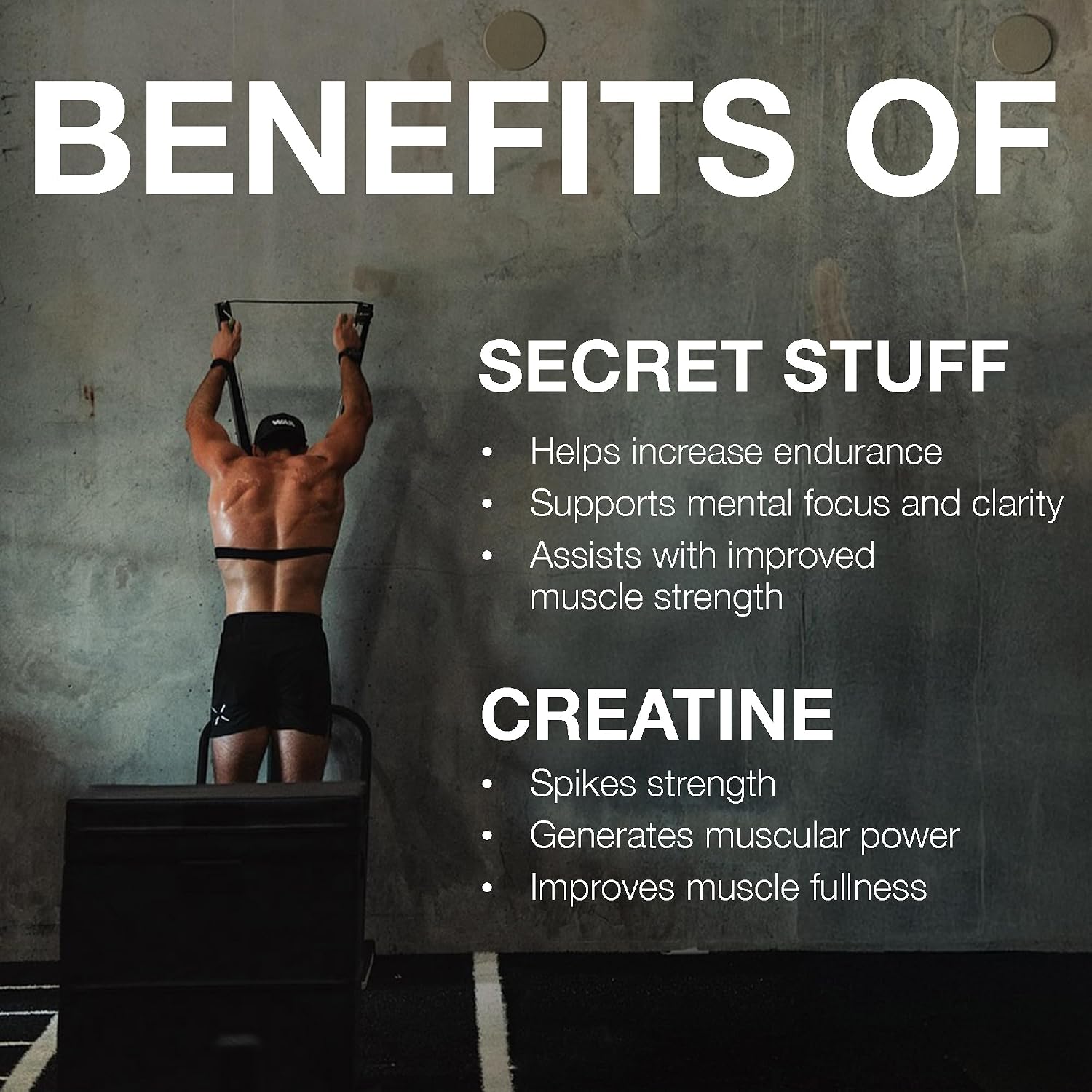 RAW Nutrition Creatine Monohydrate & Thavage (Tastes Like Winning) Pre-Workout Powder Bundle