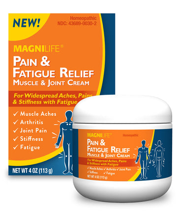 MagniLife Pain and Fatigue Relief Cream, 4 oz, Fast-Acting Relief for Fibromyalgia Symptoms, Muscle Aches & Joint Pain, Helps Relieve Soreness & Tenderness, Deep Penetrating Formula MagniLifeBuy Supplements Australia
